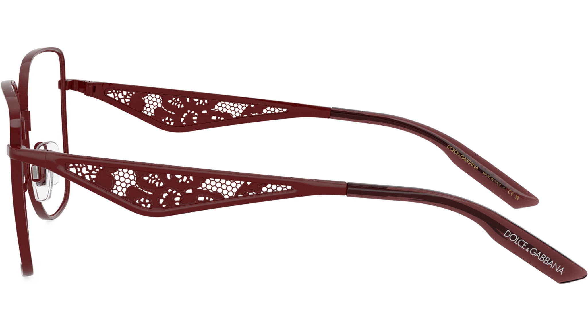Dolce & Gabbana DG1358 Optical Frame 1319 Bordeaux - eye-oo.com