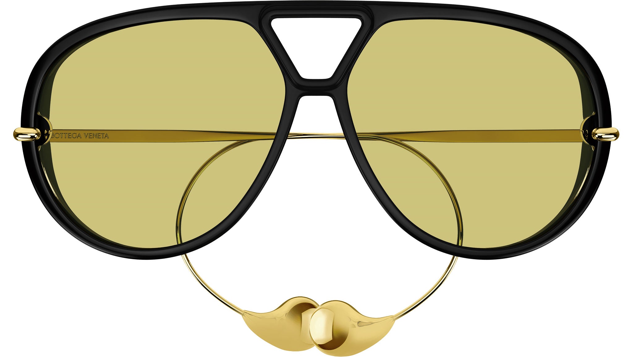 Bottega Veneta BV1273S Sunglasses 003 Shiny Black - eye-oo.com