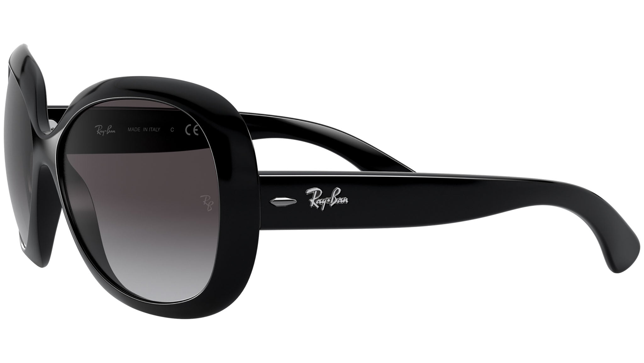 Ray-Ban Jackie Ohh II RB4098 601/8G Black Sunglasses - eye-oo.com