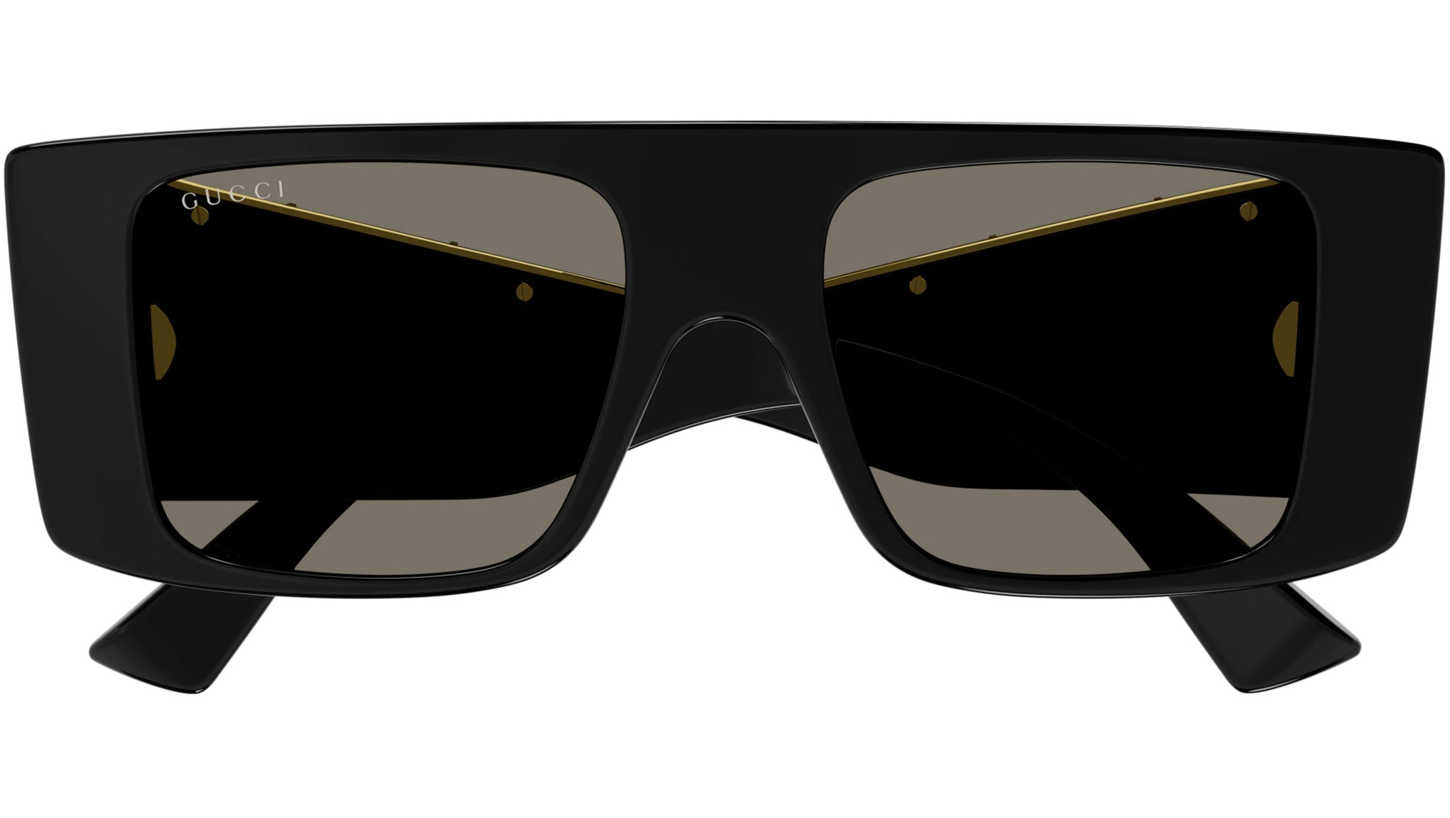 Gucci GG1888S 001 Rectangular Sunglasses Black - eye-oo.com