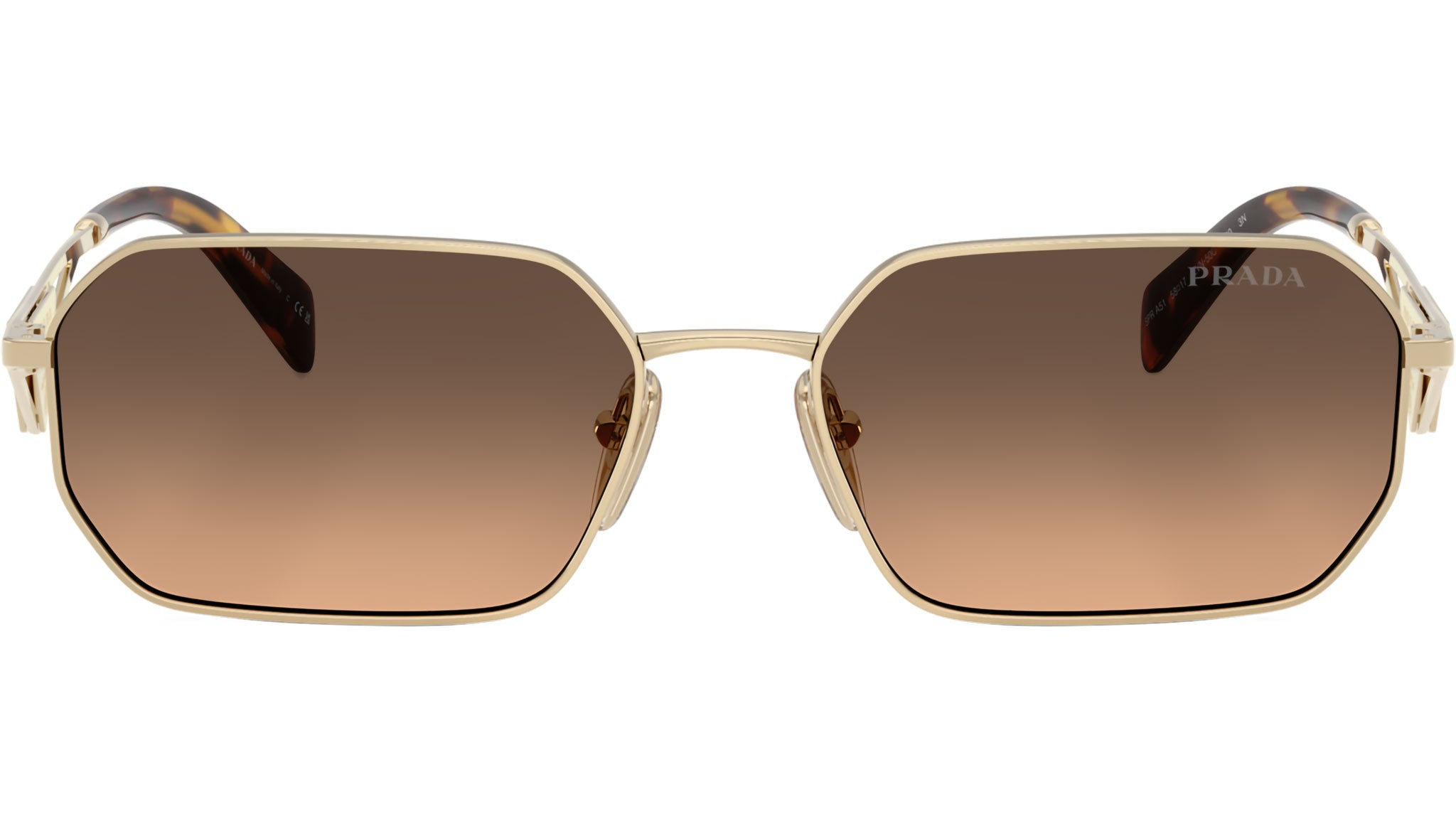 Prada PR A51S ZVN50C Sunglasses Gold