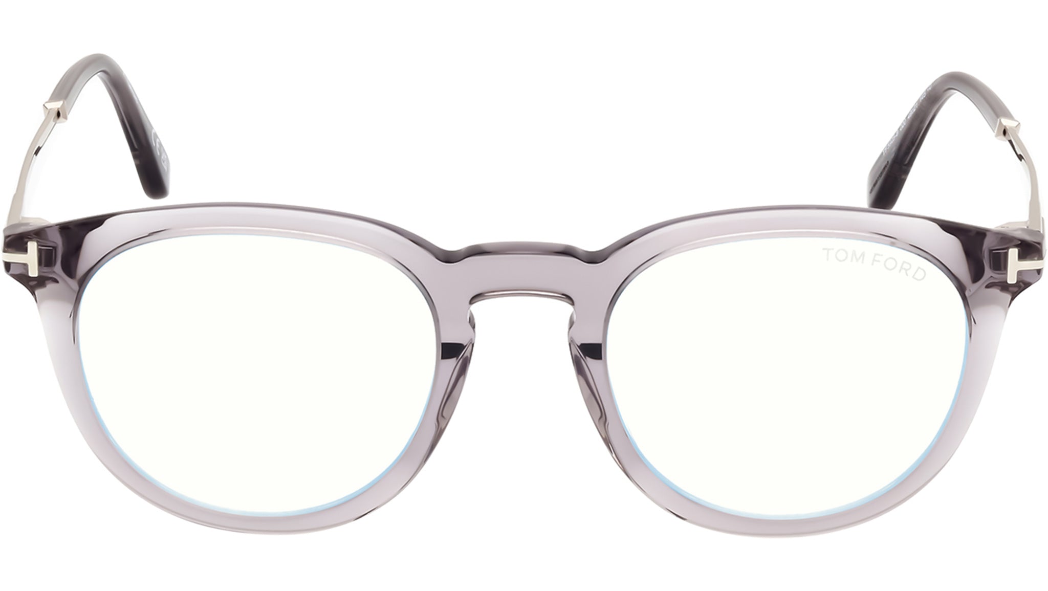 Tom Ford FT5905-B Optical Frame 020 Shiny Grey / Palladium - eye