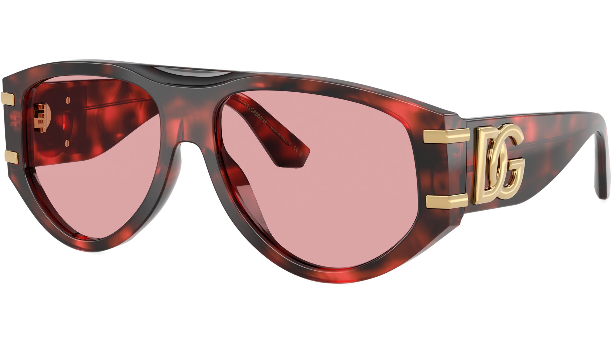 Dolce & Gabbana DG 4499 Sunglasses 335884 Red Havana - eye 