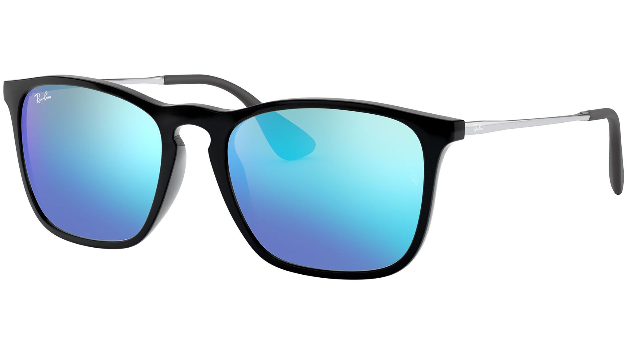 小物 Ray-Ban CHRIS RB4187-F 601/55 Ray-Ban Chris RB4187 601/55 Black Sunglasses - eye-oo.com