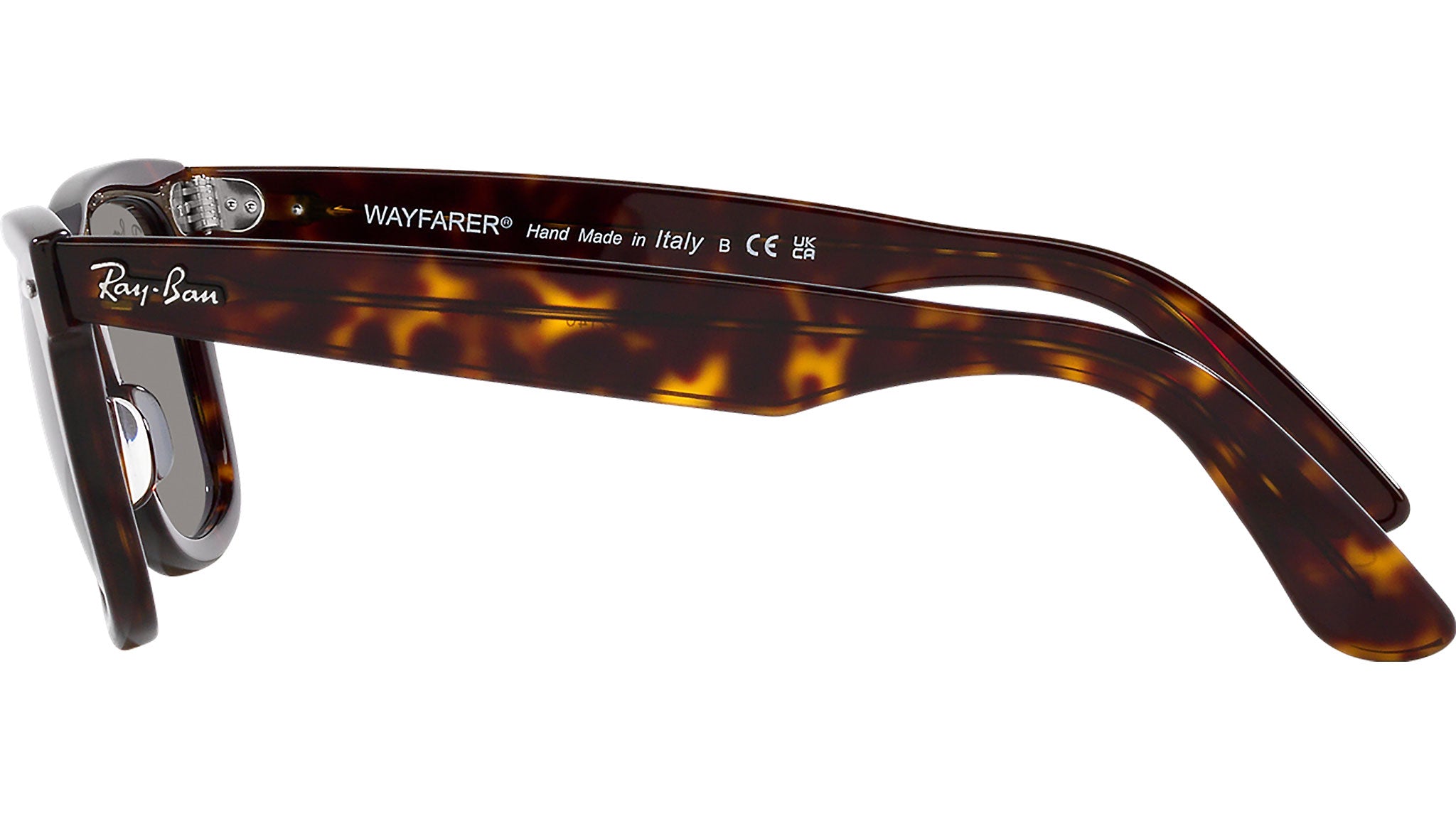 Ray-Ban Wayfarer RB2140 1382R5 Tortoise Sunglasses - eye-oo.com