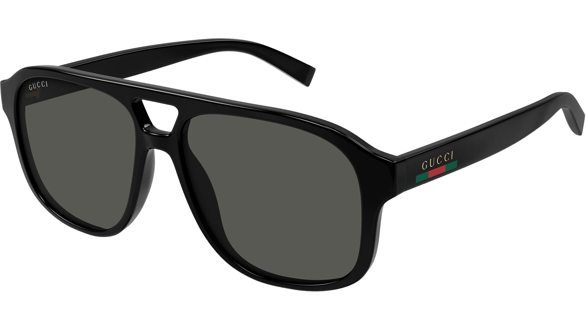 Gucci GG1856S 001 Pilot Sunglasses Black - eye-oo.com