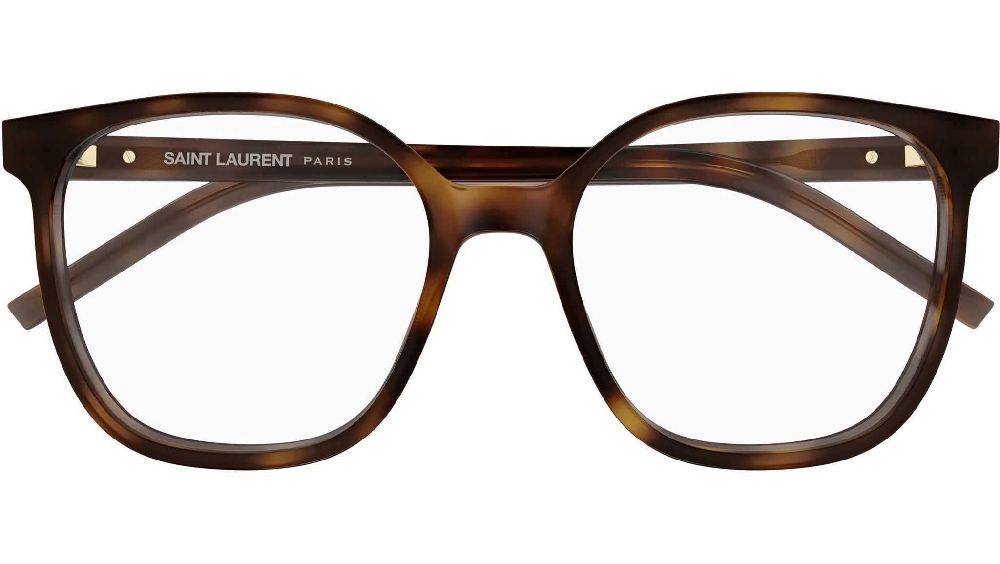 NWT Yves Saint Laurent SL-M150 Havana 55mm Eyeglasses Saint Laurent SL M155 002 Dark Havana Glasses - eye-oo.com main image 2