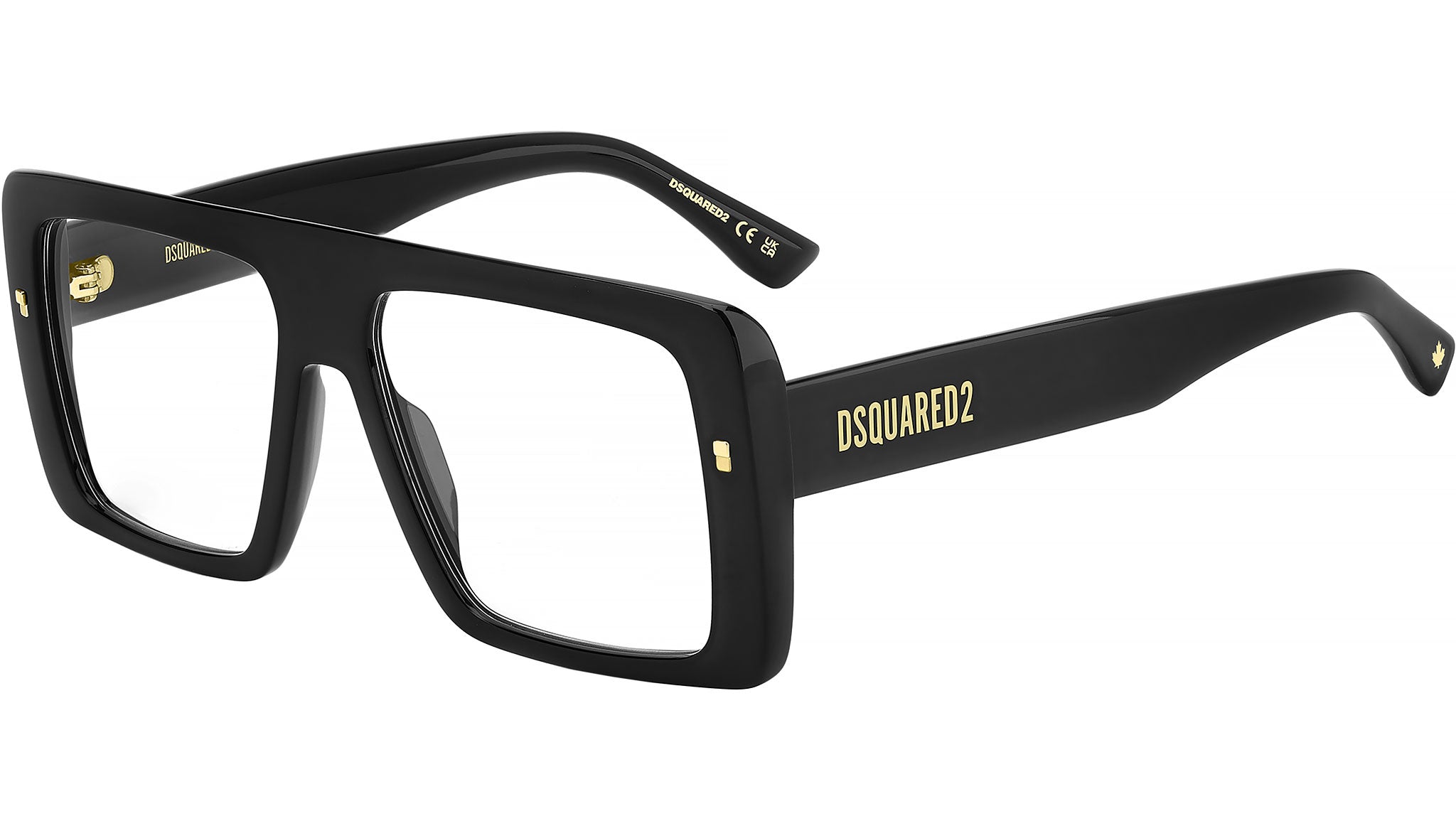 Dsquared2 Optical Frame D2 0166 807 Black - eye-oo.com