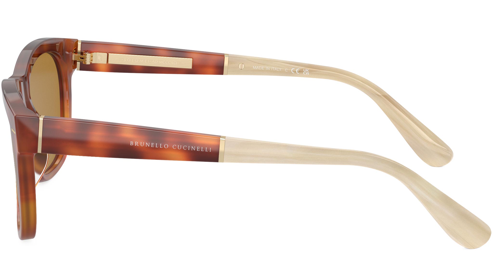 Brunello Cucinelli BC4003S Sunglasses 101253 Havana - eye-oo.com