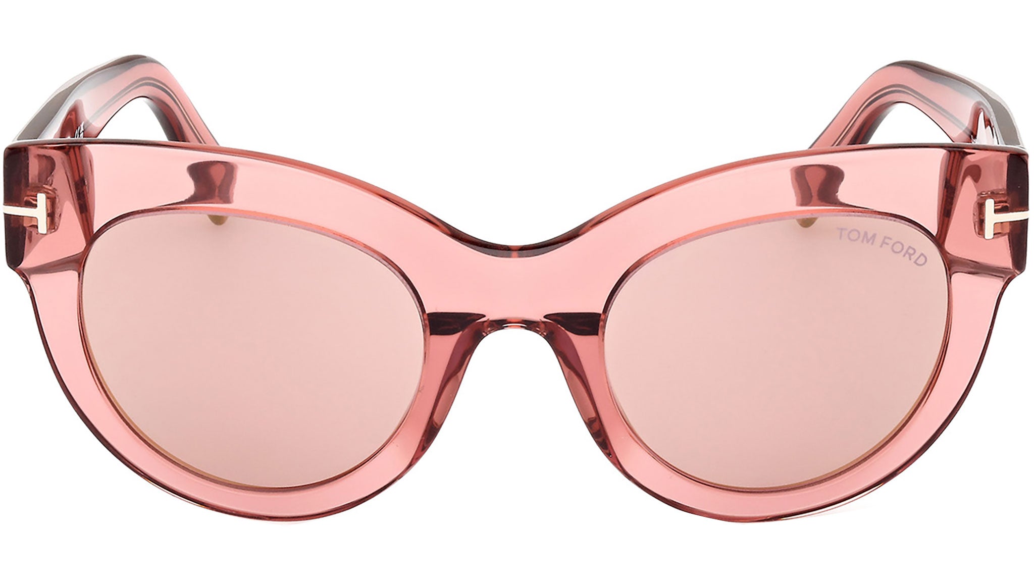 Tom Ford Lucilla FT1063 Sunglasses 72Z Shiny Pink - eye-oo.com