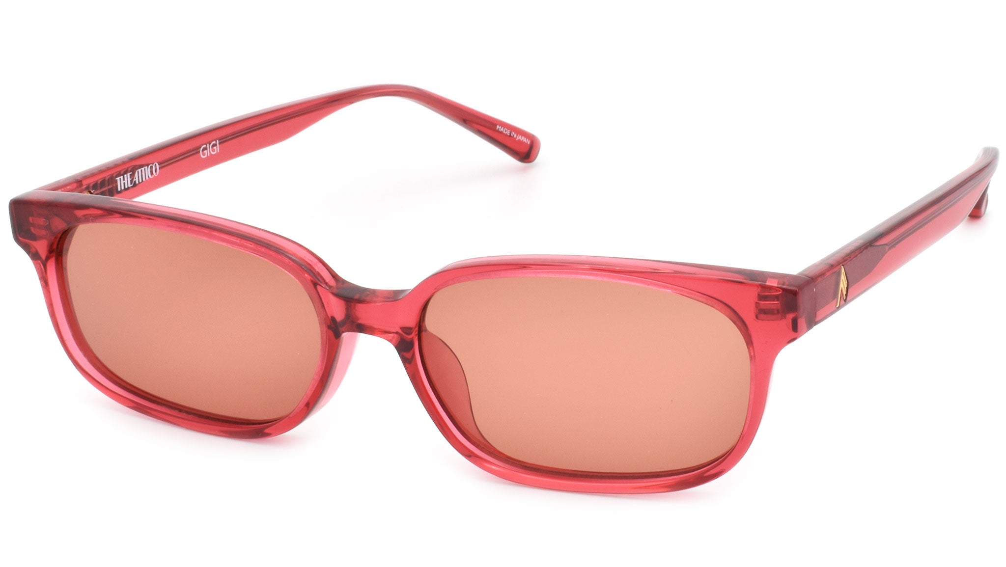 The Attico Gigi in Red Sunglasses - eye-oo.com