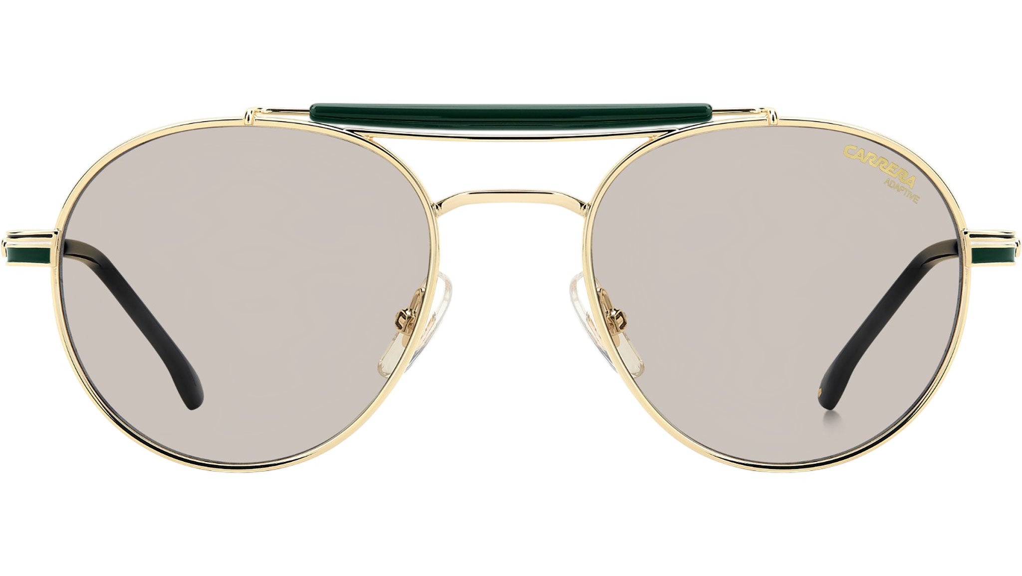 Carrera CARRERA 381/S PEF 7O Sunglasses Gold Green - eye-oo.com display picture 2