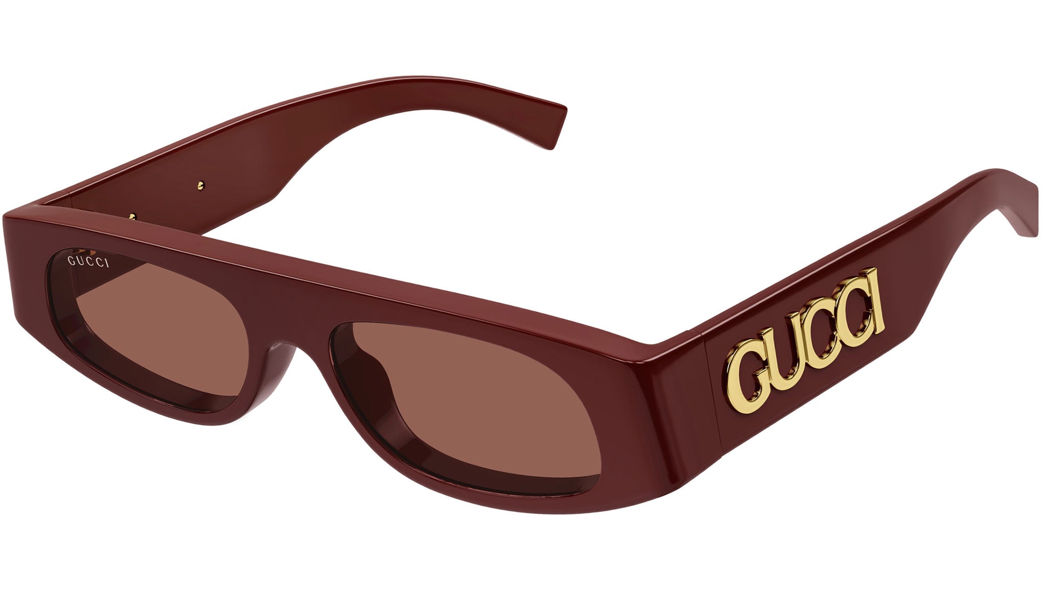 Gucci GG1771S 003 Sunglasses Shiny Burgundy - eye-oo.com