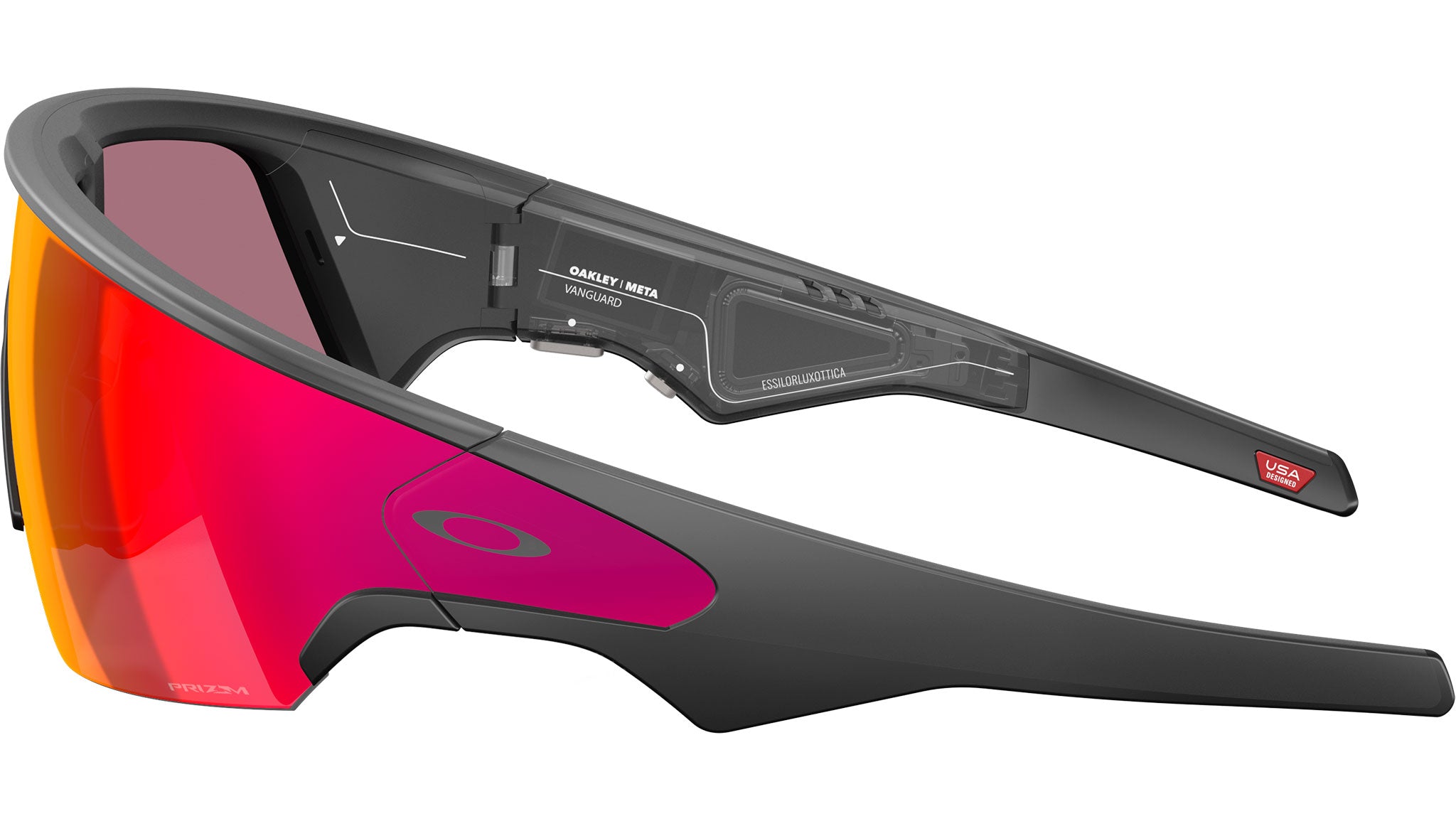 Vanguard OW8001 Oakley AI Glasses 800101 Black - eye-oo.com