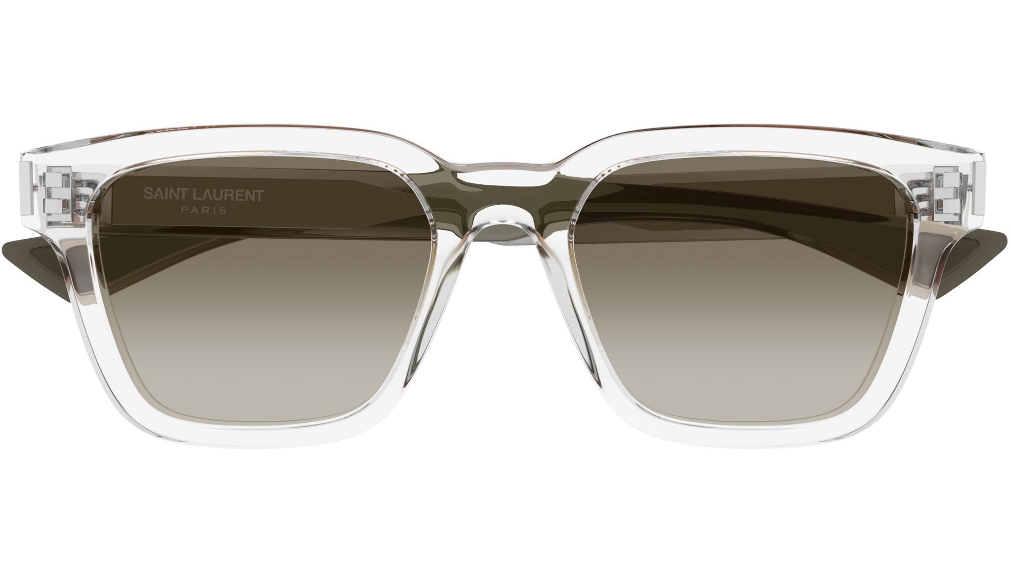 Saint Laurent SL 790 005 Transparent Crystal - eye-oo.com