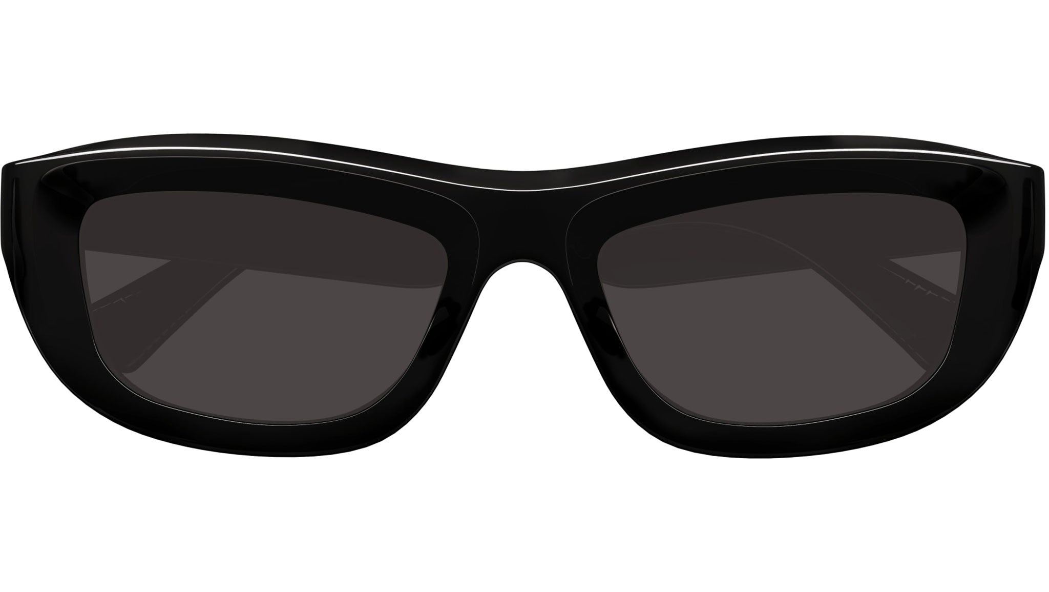 Bottega Veneta Sunglasses BV1326S 001 Black Solid Black - eye-oo.com