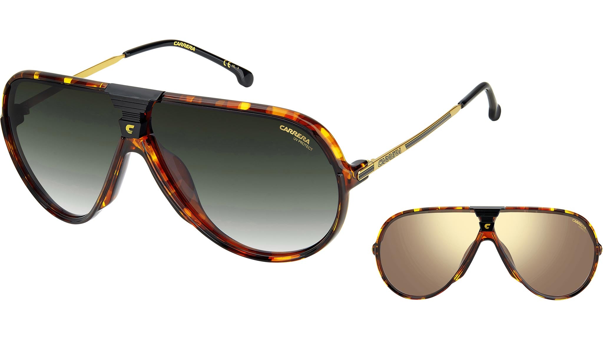 Carrera Changer65 086 Sunglasses Havana - eye-oo.com
