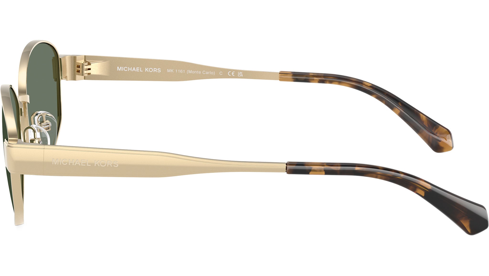 Michael Kors Monte Carlo MK1161 Sunglasses 10143H Light Gold  display picture 1