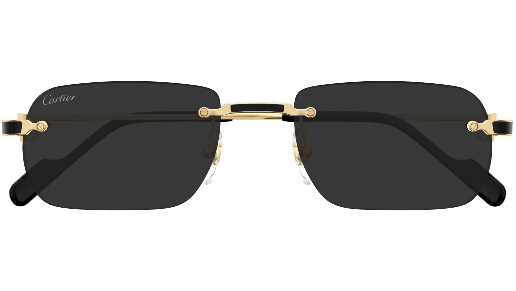 Cartier CT0498S 001 Sunglasses Shiny Gold - eye-oo.com