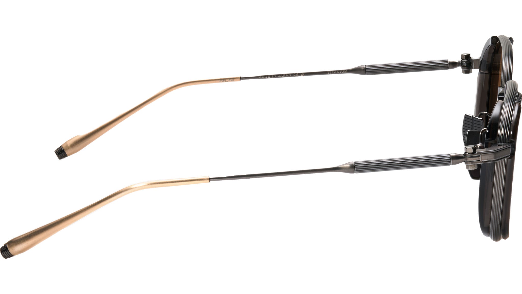 Akoni Eclipse Crystal Black Sunglasses AKS-513B - eye-oo.com