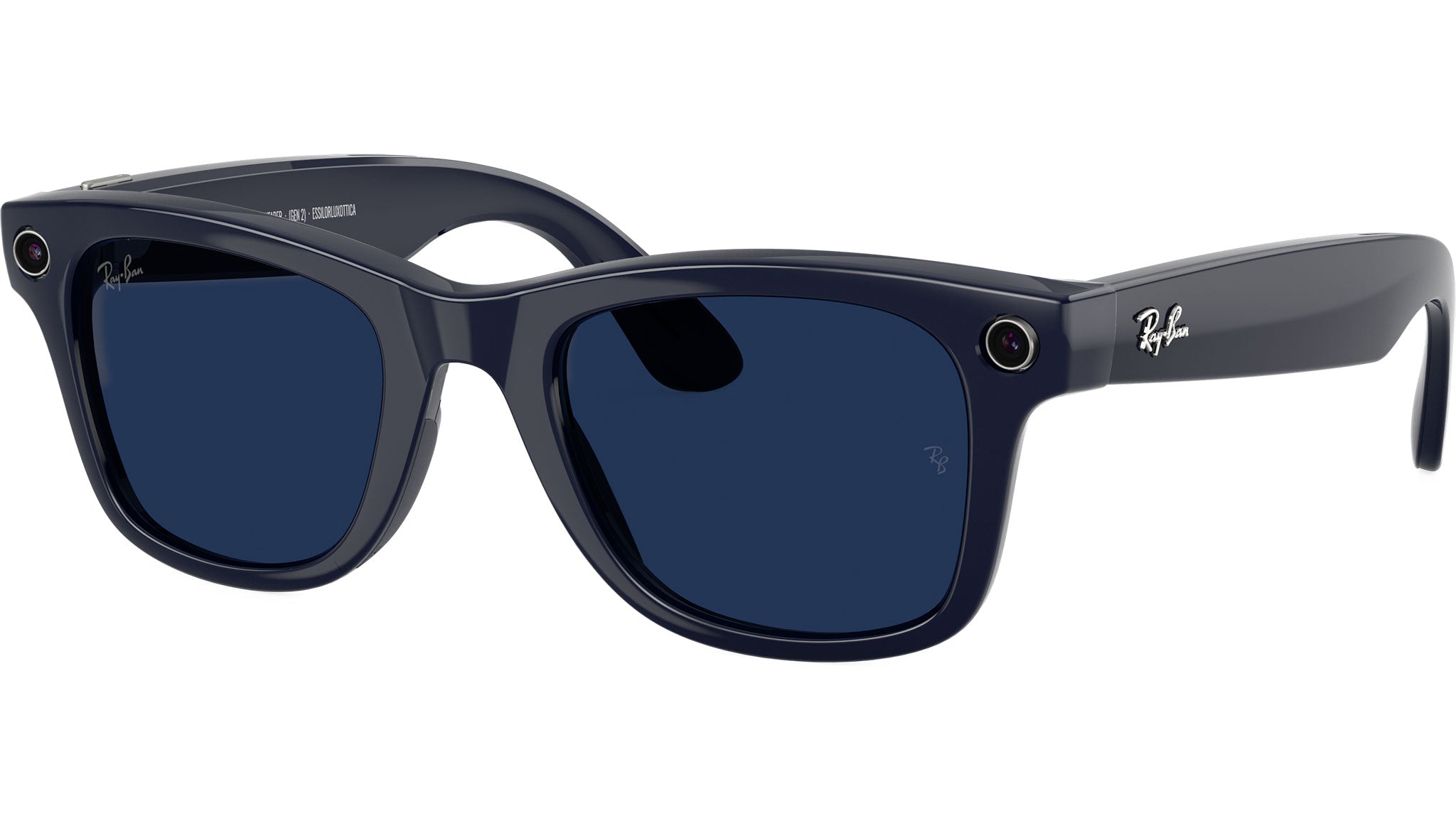 Ray-Ban Meta | Wayfarer RW4012 AI Glasses 6628MF Cosmic Blue Blue