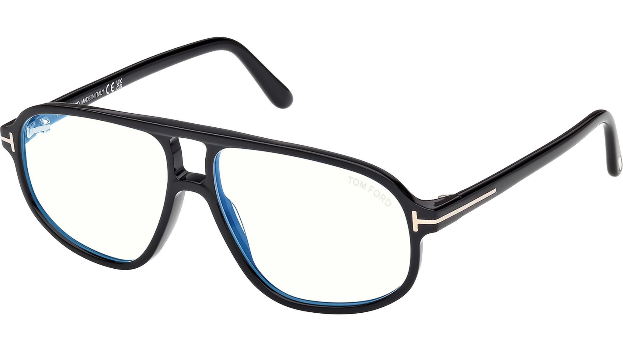 Tom Ford FT6082-B Glasses 001 Shiny Black - eye-oo.com