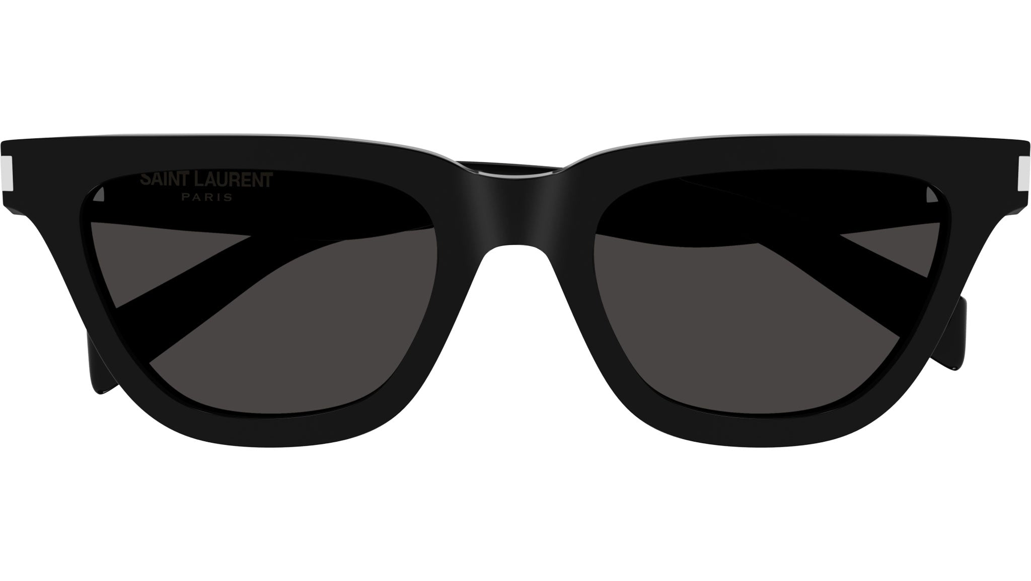 Saint Laurent SL 462 Sulpice 001 Shiny Black Sunglasses - eye-oo.com