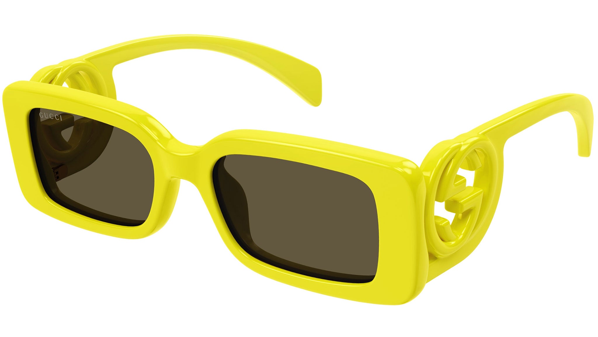 Gucci GG1325S 007 Sunglasses Shiny Yellow - eye-oo.com