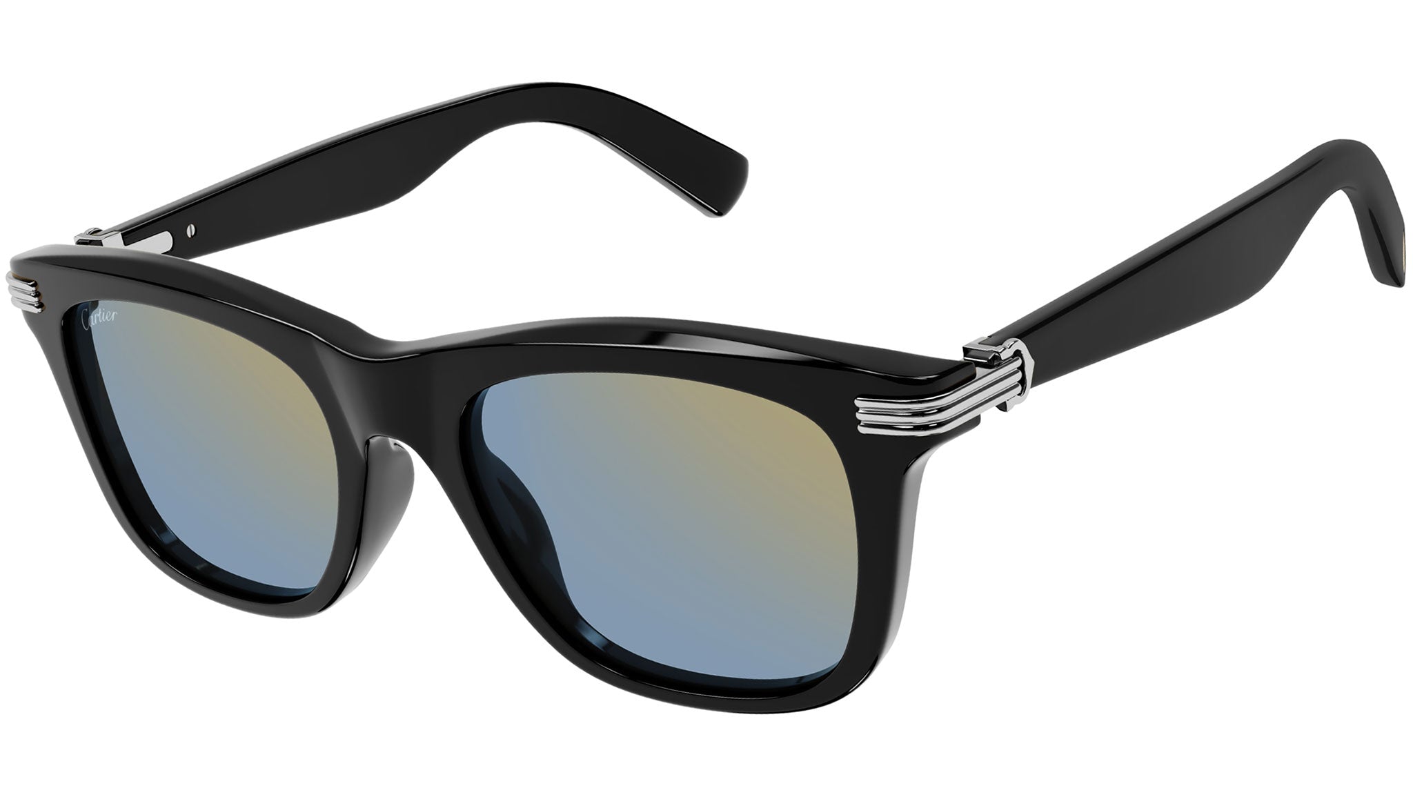 Cartier Première CT0396S Sunglasses 004 Black Black - eye-oo.com