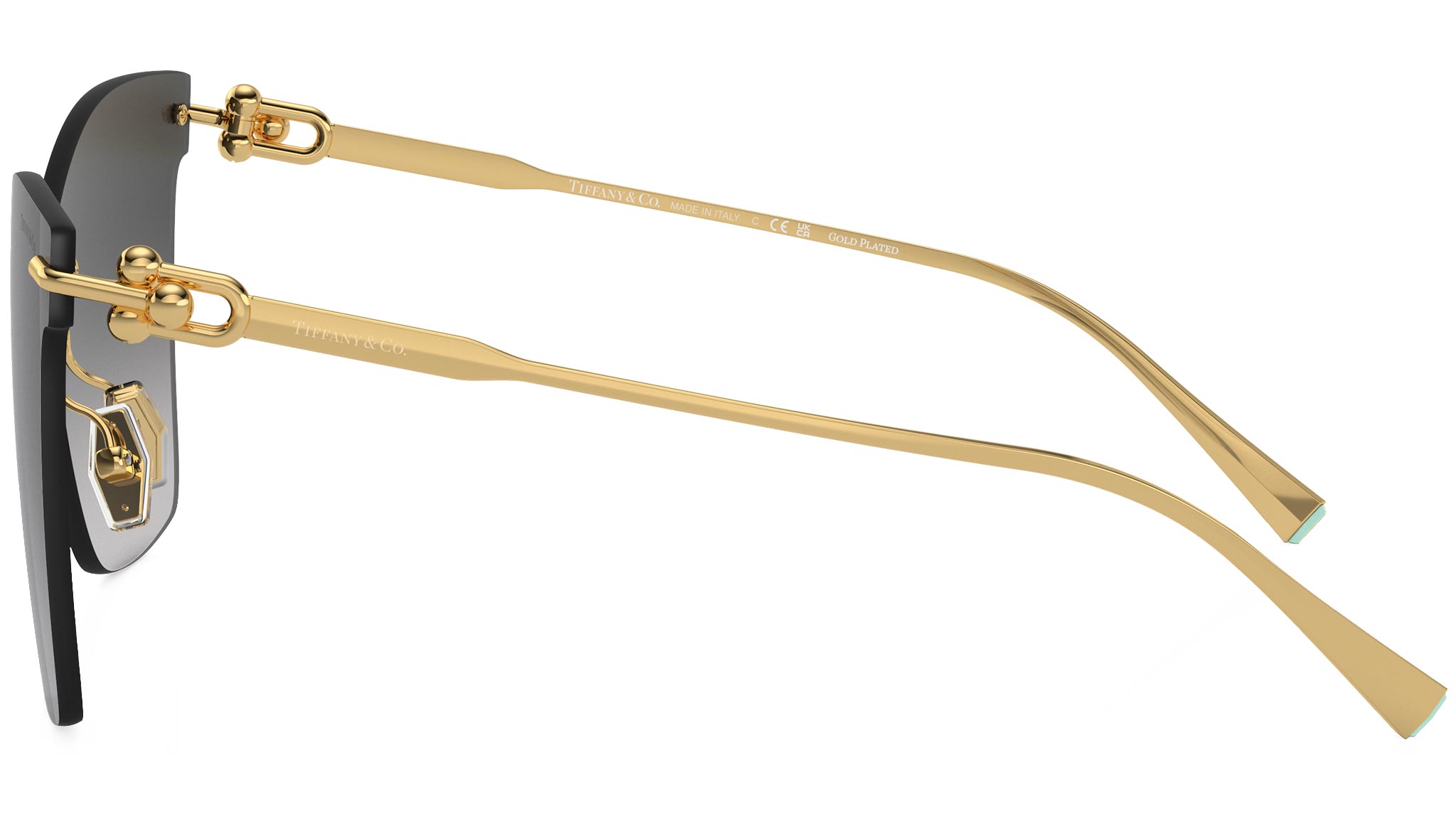 Tiffany & Co. TF3103K Women\'s Sunglasses with Gold Plated Frame Tiffany TF3103K 62113C | Online Sale - Amevista main image 4