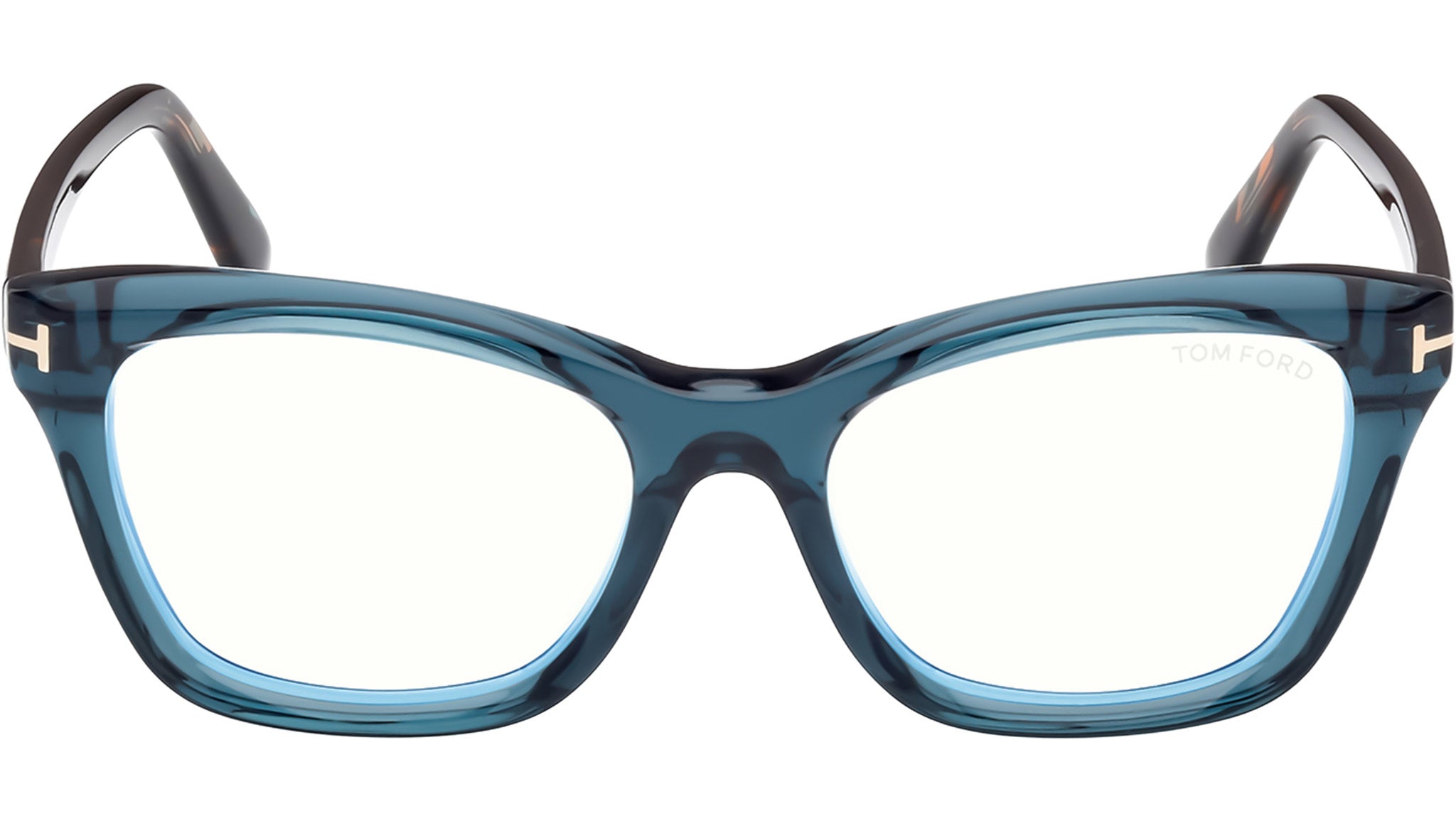 Tom Ford FT5909-B Optical Frame 092 Shiny Turquoise - eye-oo.com