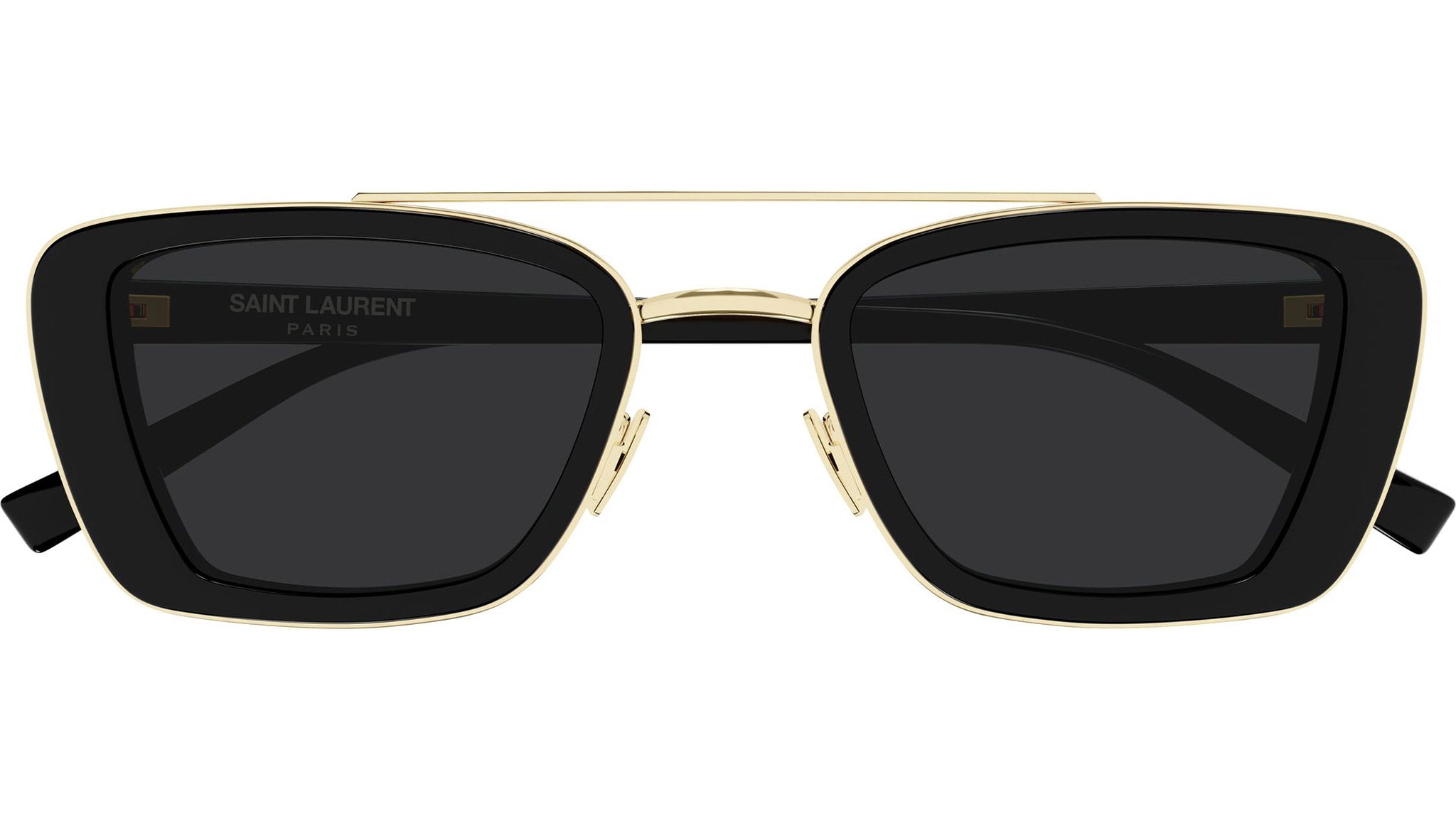 SL 825 Saint Laurent Sunglasses 001 Shiny Black - eye-oo.com