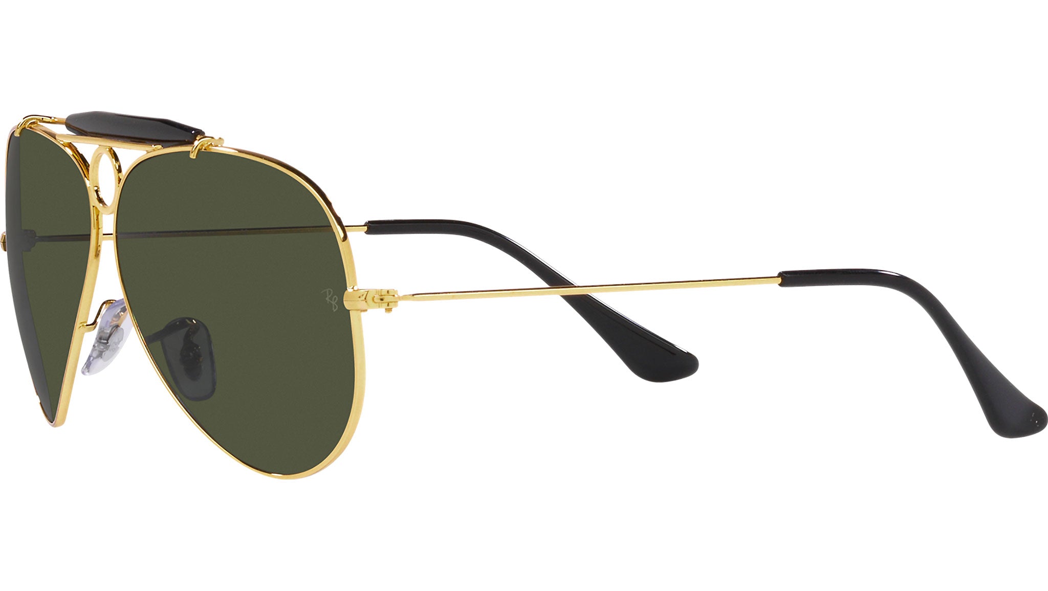 Ray-Ban Shooter RB3138 923931 Gold Sunglasses - eye-oo.com