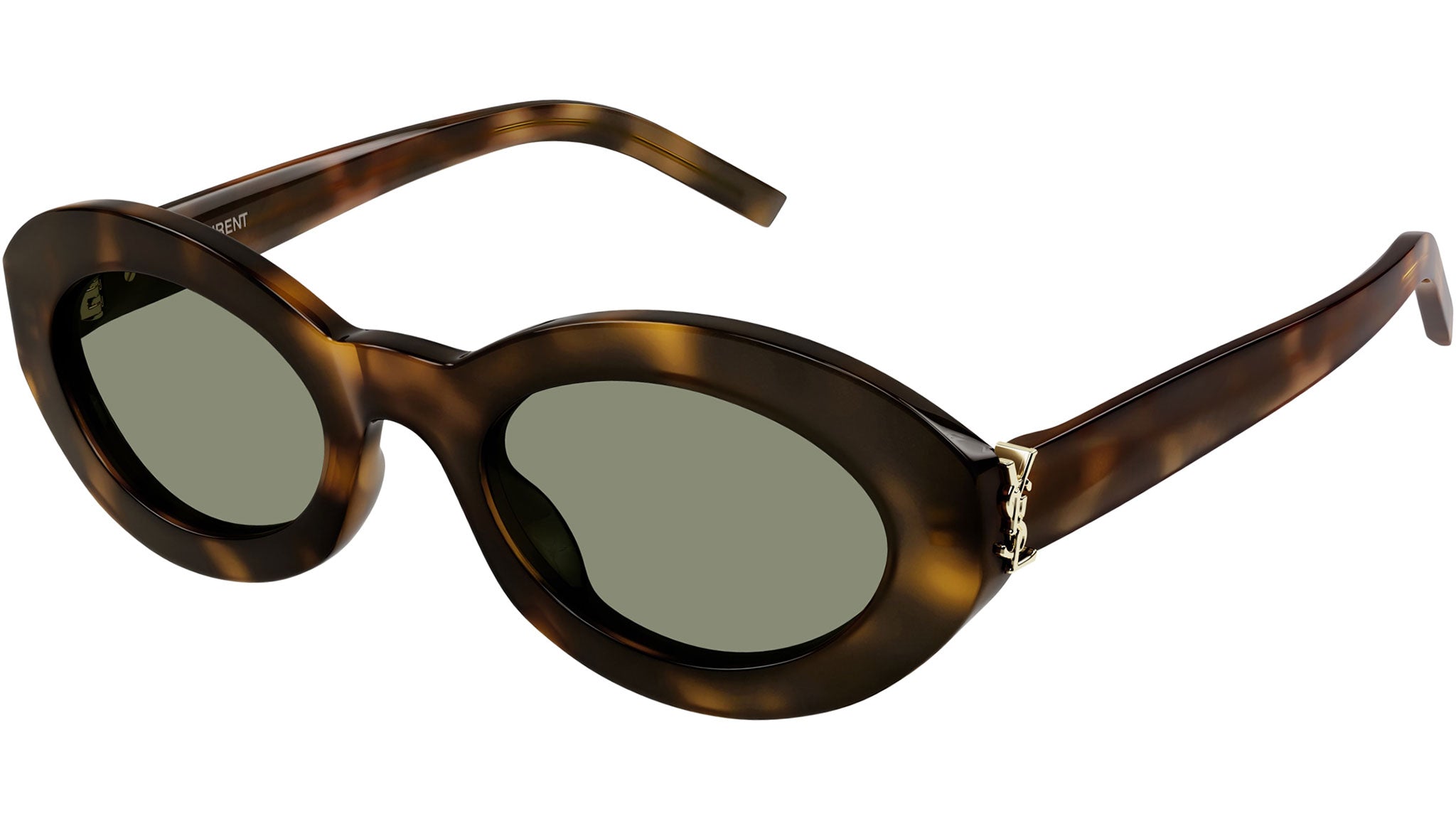 Saint Laurent Oval Tortoiseshell Sunglasses SL M136 Saint Laurent Sunglasses  main image 3
