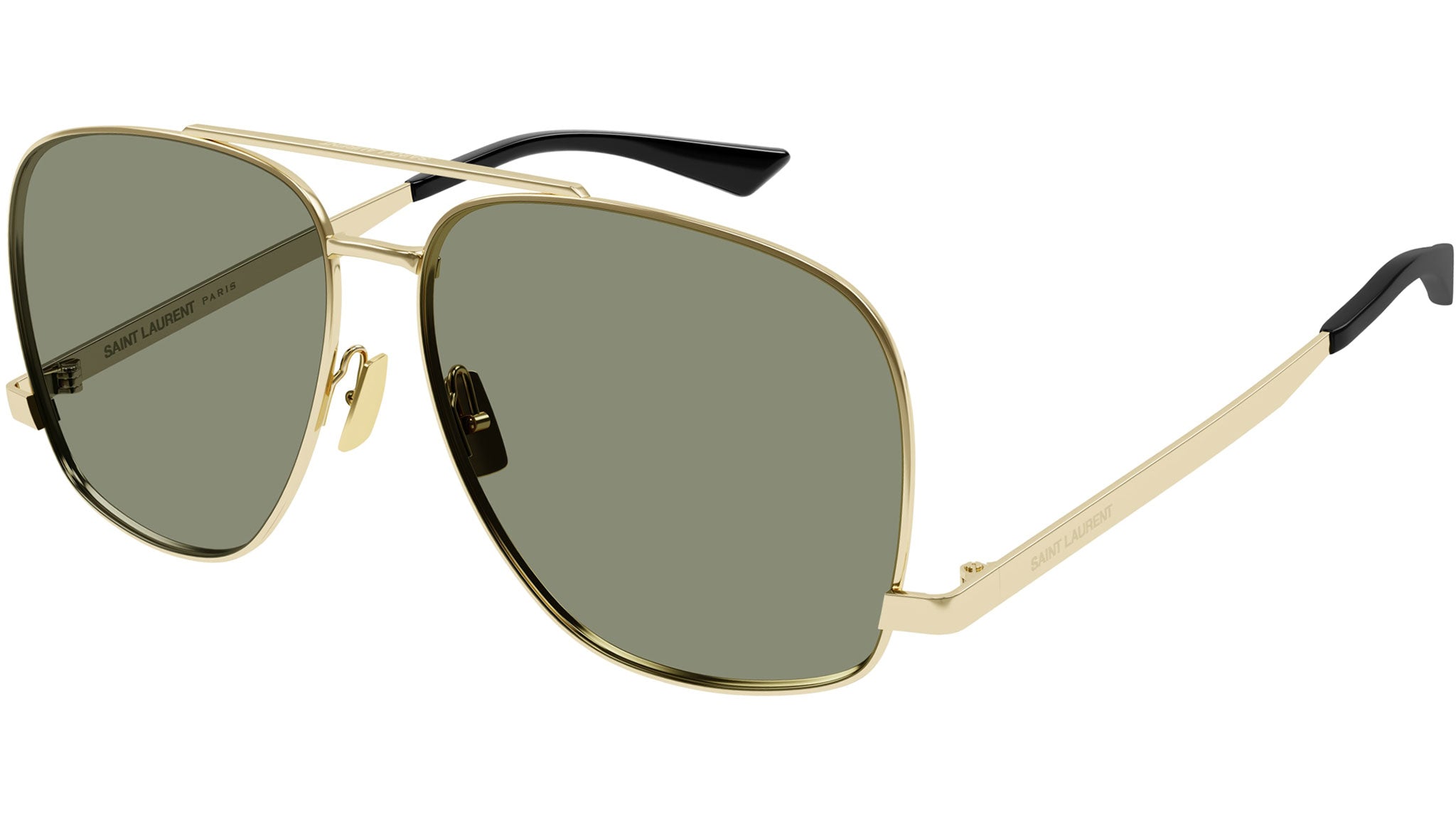 Saint Laurent SL 653 LEON Sunglasses 003 Light Gold - eye-oo.com