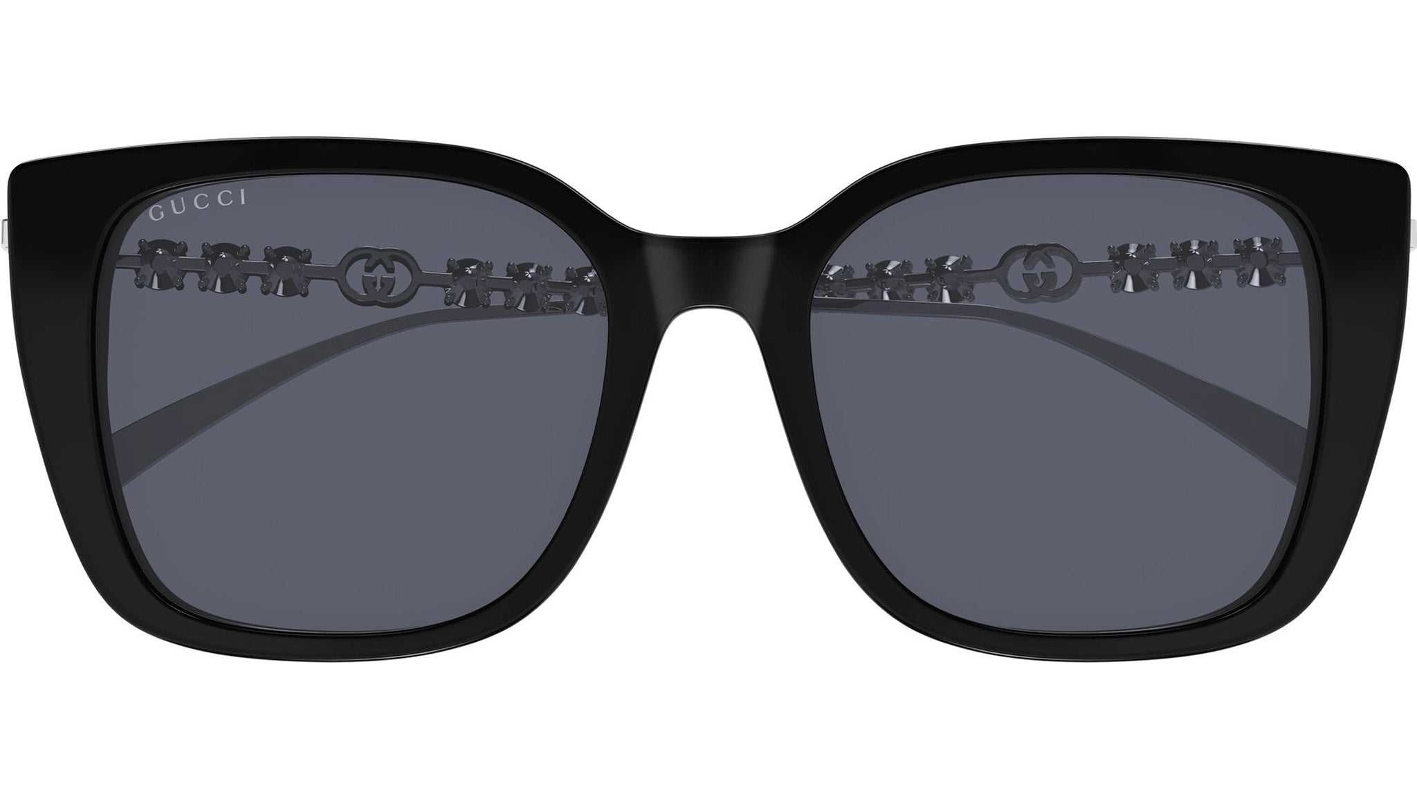 Gucci GG1971SA 002 Black Butterfly Sunglasses - eye-oo.com