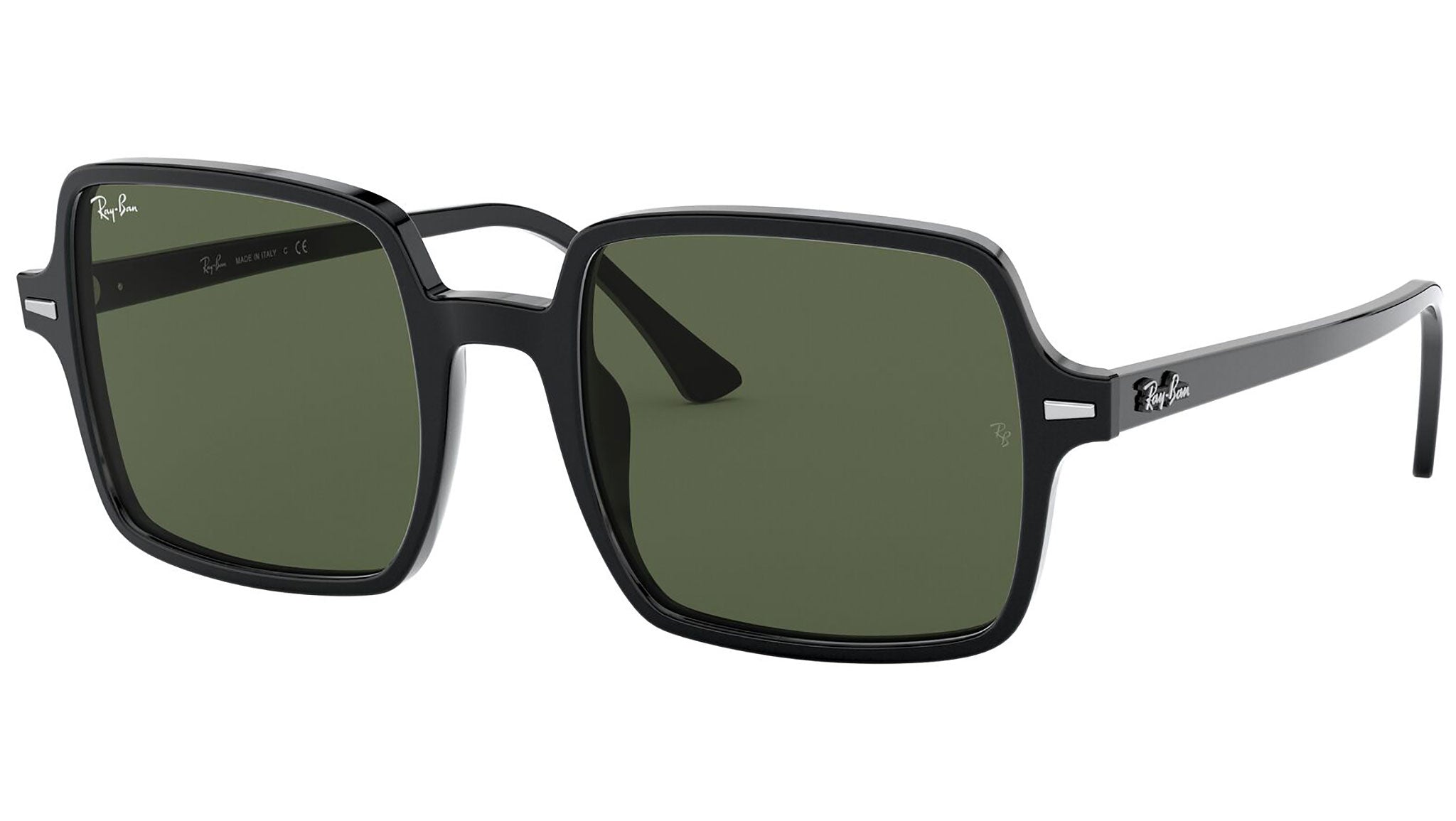 Ray-Ban Square II RB1973 901/31 Black Sunglasses - eye-oo.com