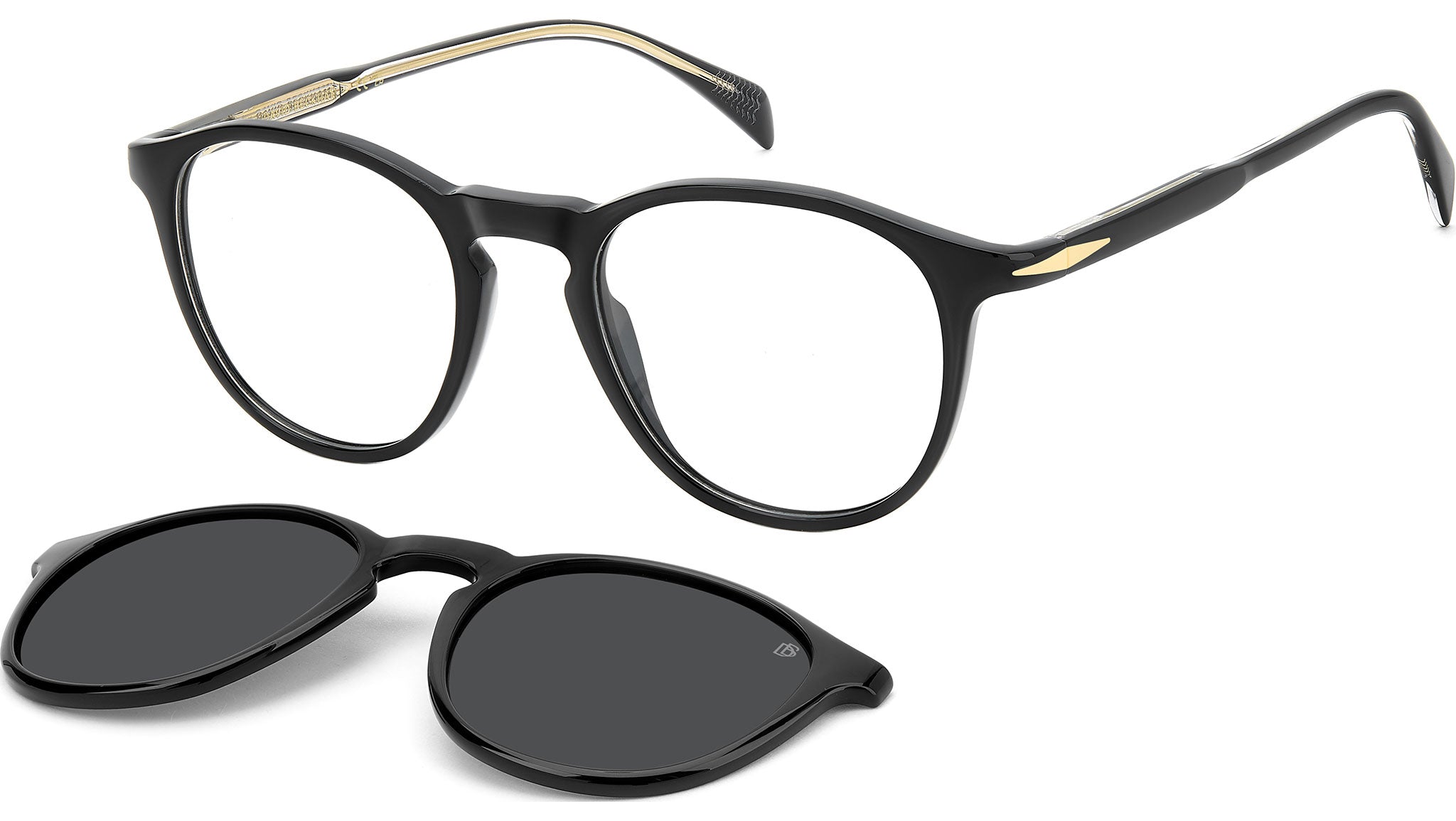 David Beckham DB 1018/C 807 Optical Frame Black - eye-oo.com