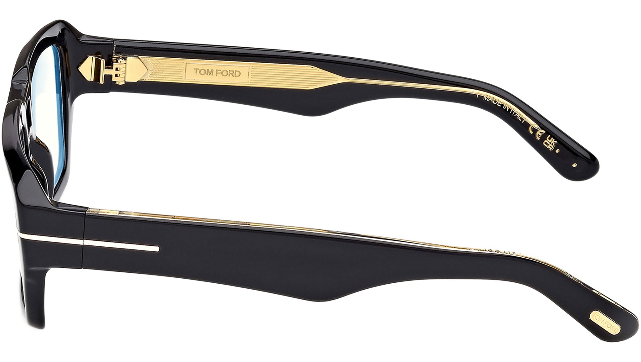 Tom Ford FT6077-B Icon Glasses 001 Shiny Black - eye-oo.com