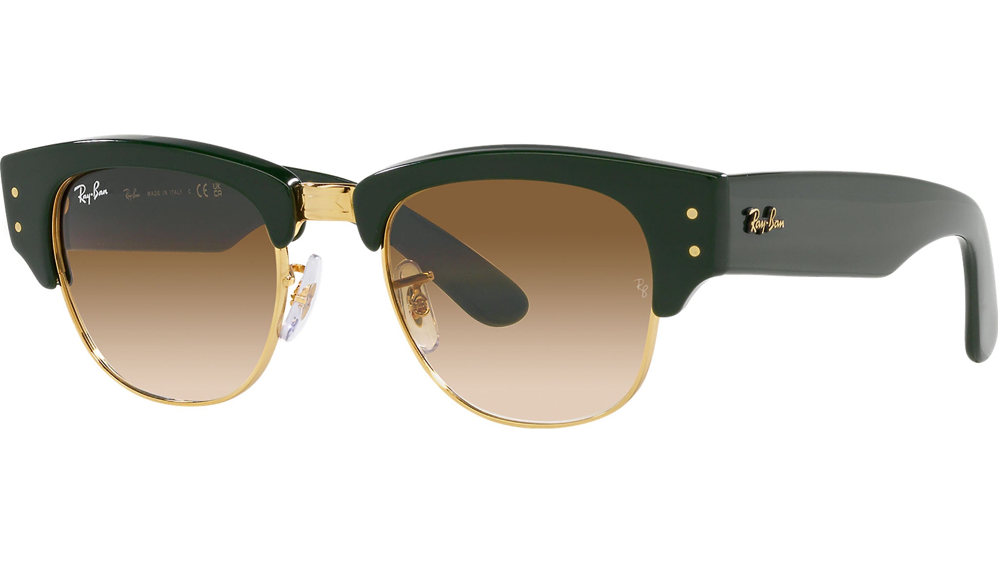 Ray-Ban Mega Clubmaster RB0316S 136851 Green Sunglasses - eye-oo.com
