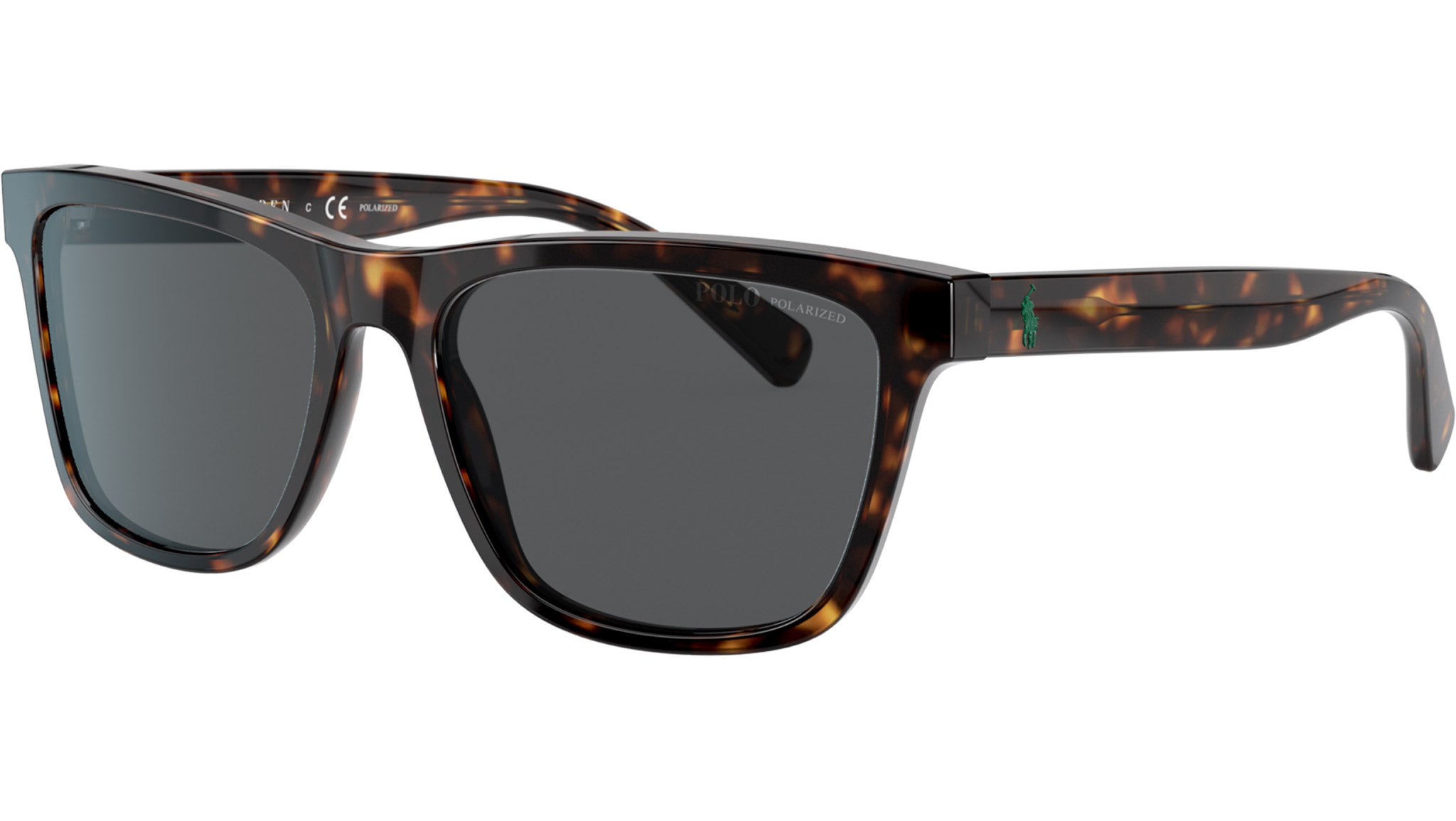 Ralph Lauren Tortoise Shell polarized Sunglasses Ralph by Ralph Lauren RA5049 Polarized 601/T5 Square  main image 4