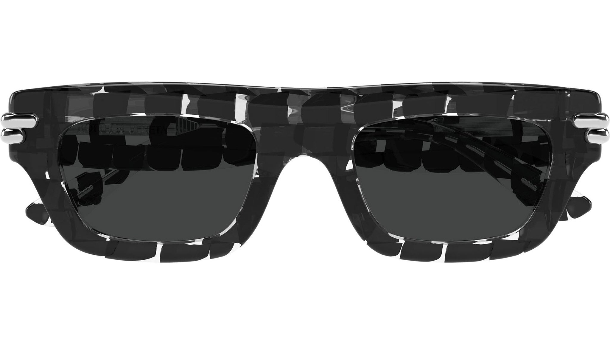 BV1321S Bottega Veneta Rectangular Sunglasses 005 Black  display picture 3