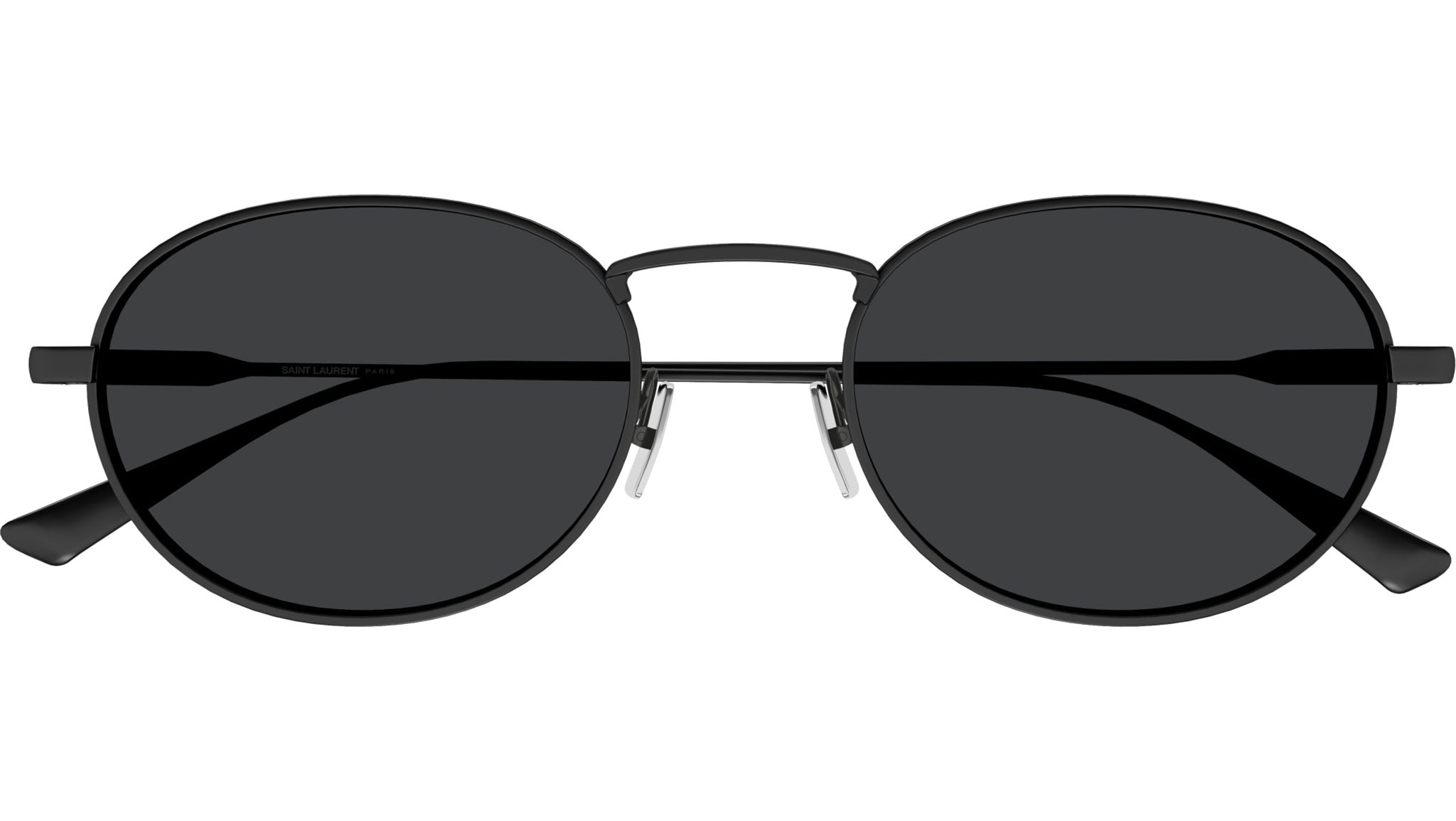 Saint Laurent SL 799 001 Oval Sunglasses Black - eye-oo.com