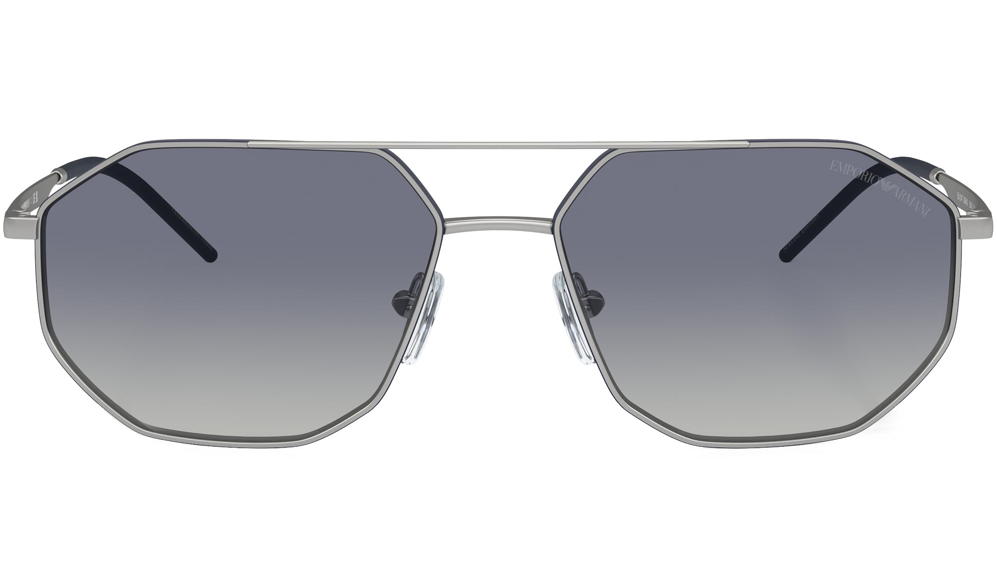 Emporio Armani EA2147 Sunglasses 30454L Silver - eye-oo.com