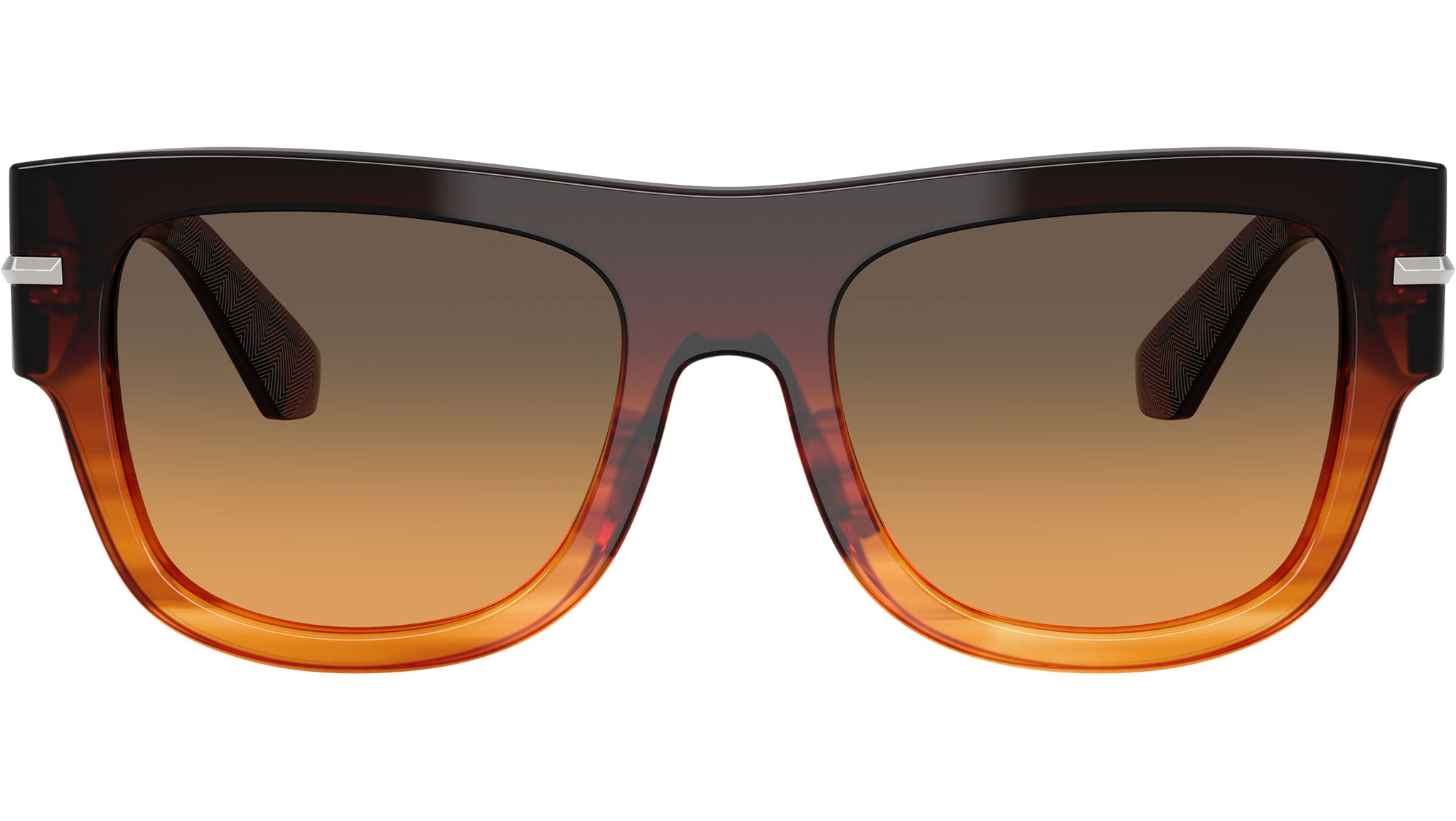 DG4484 Dolce & Gabbana Sunglasses 348618 Gradient Striped Brown