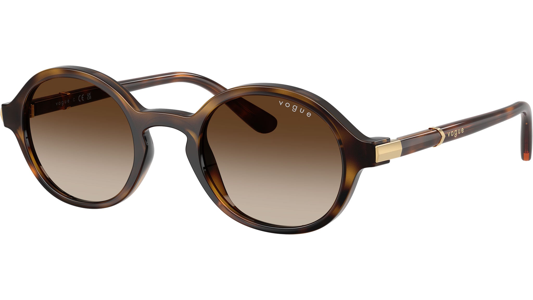 Vogue VO5692S Sunglasses W65613 Dark Havana - eye-oo.com display picture 3
