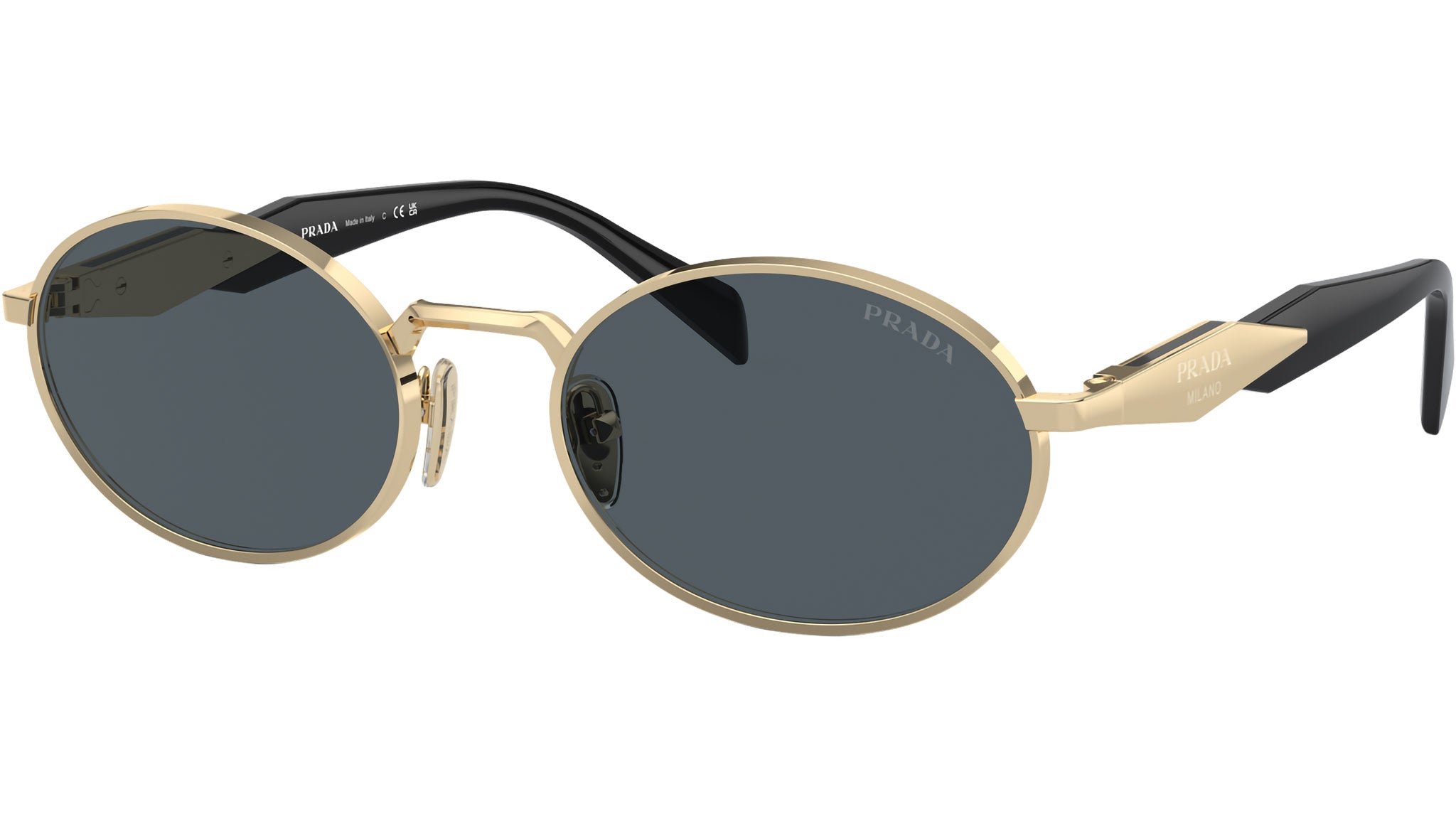 Prada PR 65ZS ZVN09T Sunglasses Gold - eye-oo.com