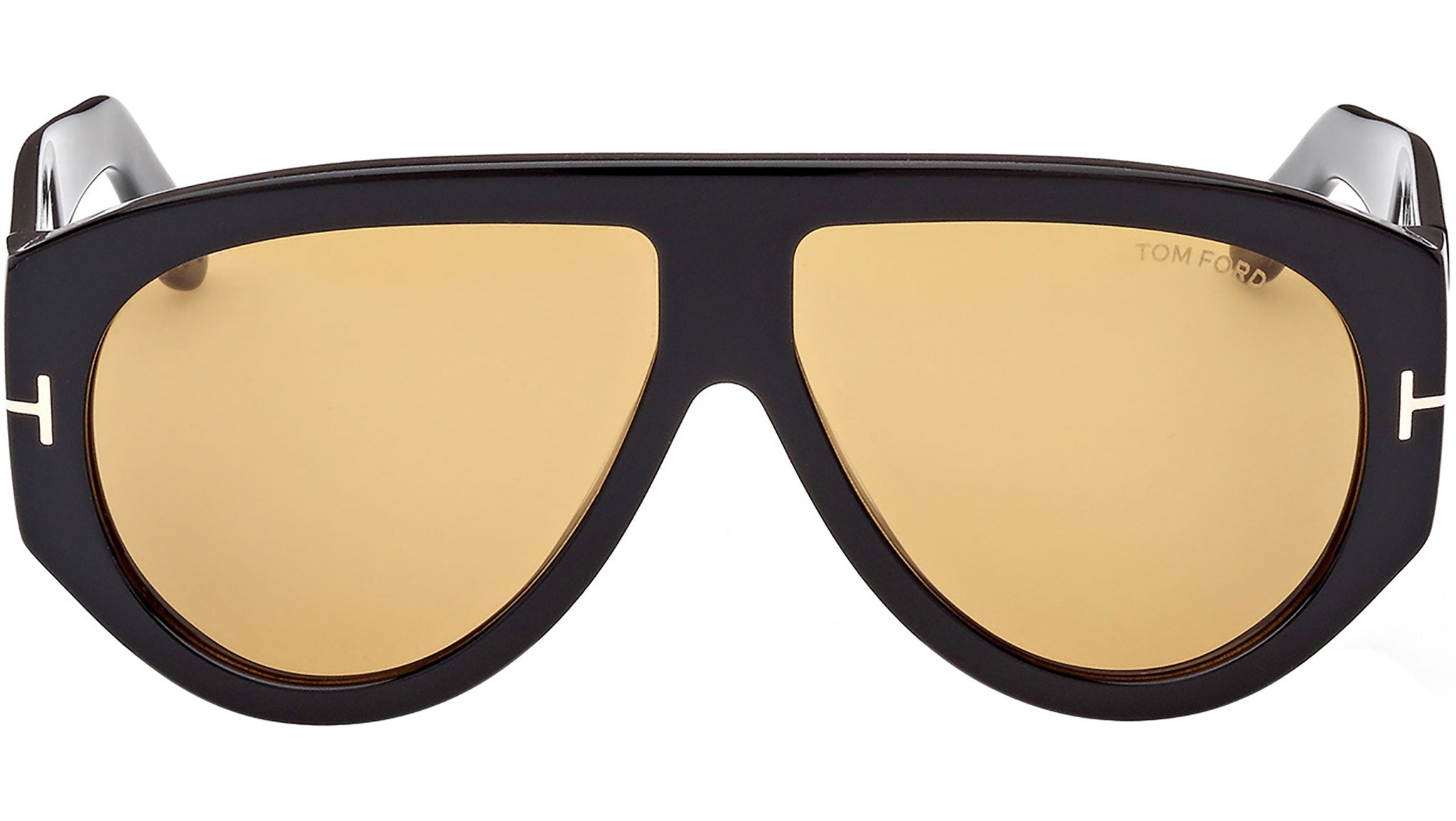 Tom Ford Bronson Black Sunglasses FT1044 | Striking Yellow Lens