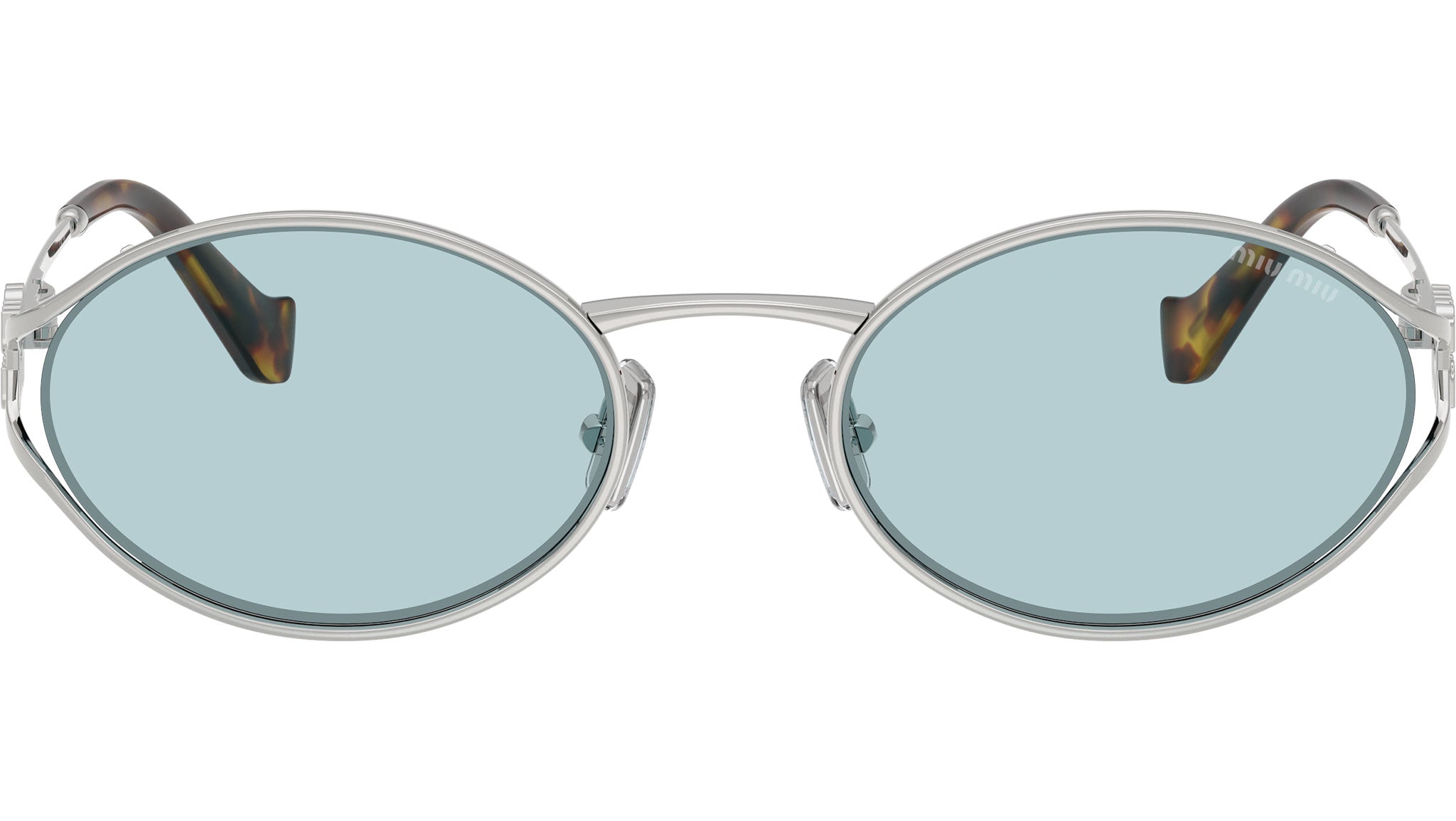 MU 52YS Miu Miu Sunglasses 1BC20R Silver - eye-oo.com