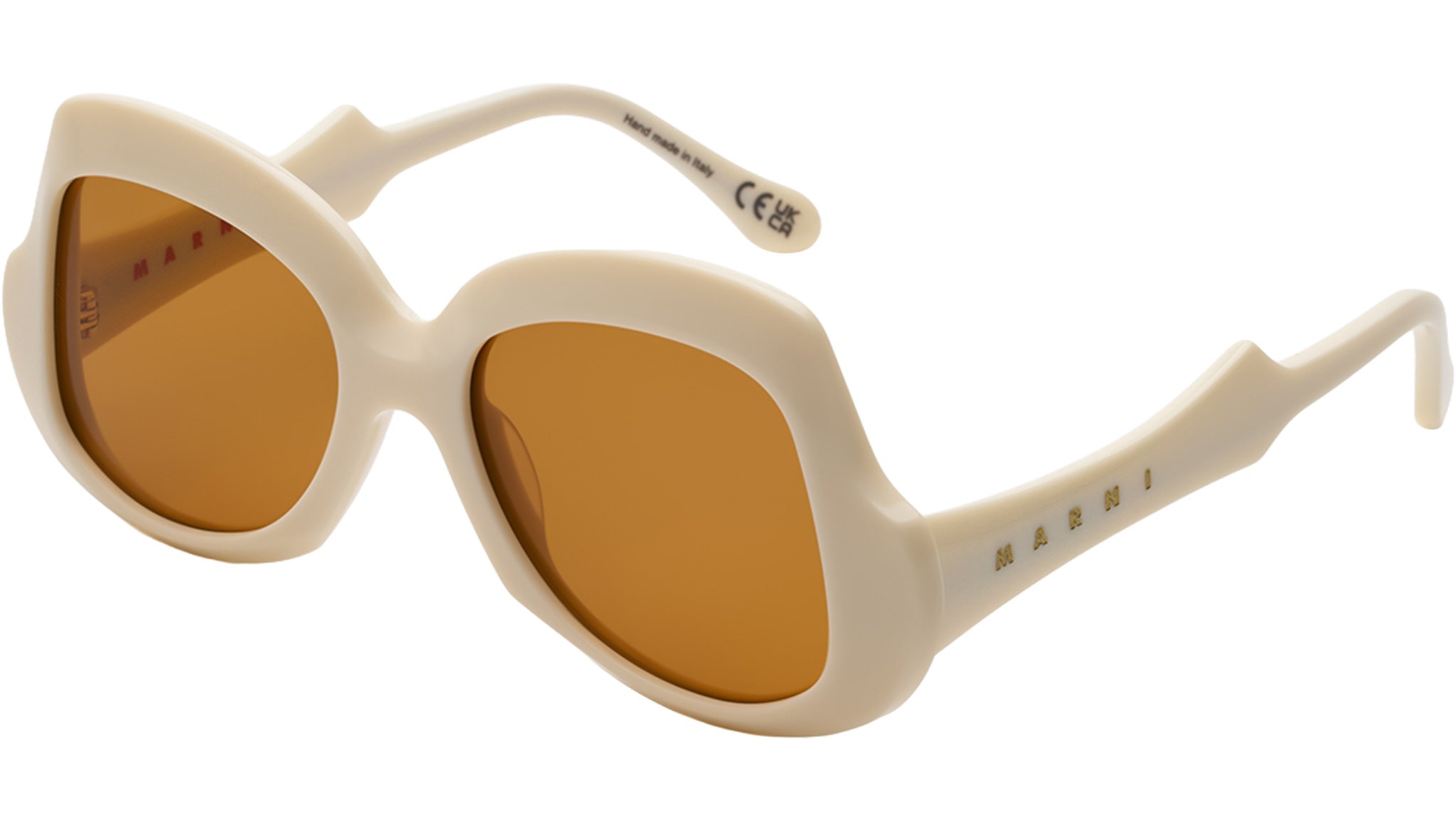 Marni Glasses Quelyfish Cream KHO - eye-oo.com display picture 2